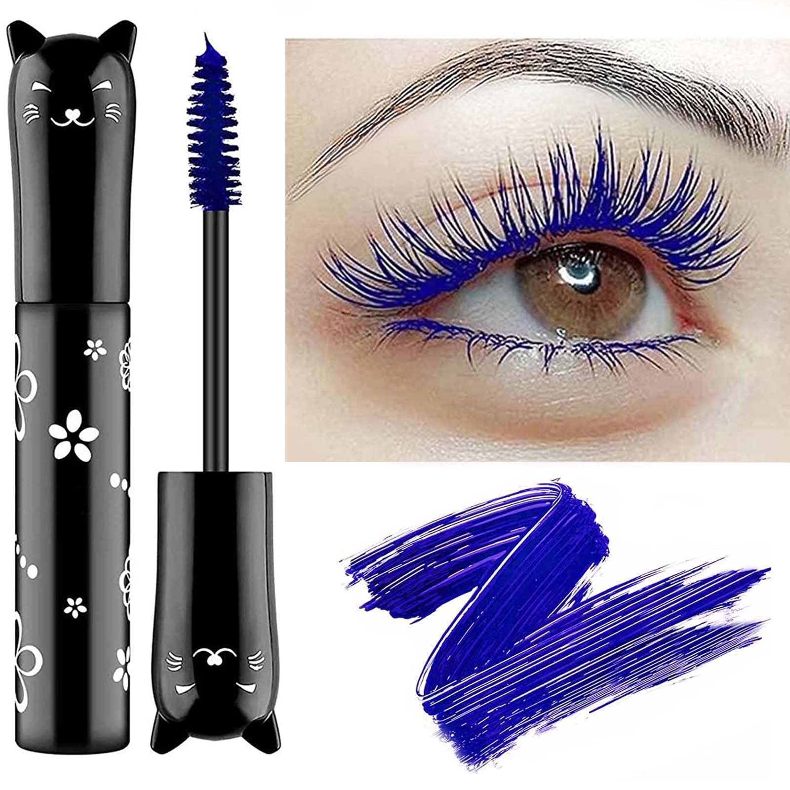 Blue Mascara Eyes Makeup Voluminous Waterproof Natural Hypoallergenic Colored Best Benefit Volumizing Lengthening Curling Defini