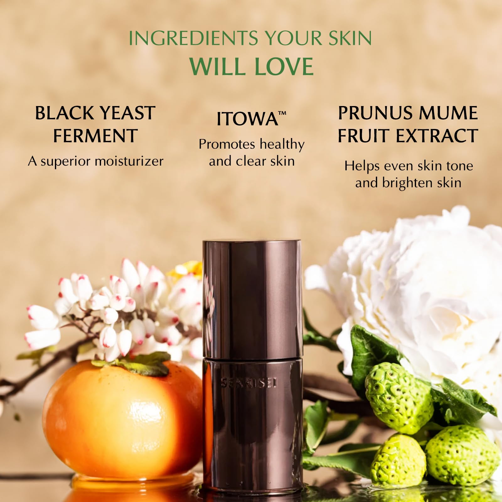 SEKKISEI CLEAR WELLNESS Vitalizing Serum for Sensitive Skin, 1.8 Ounce