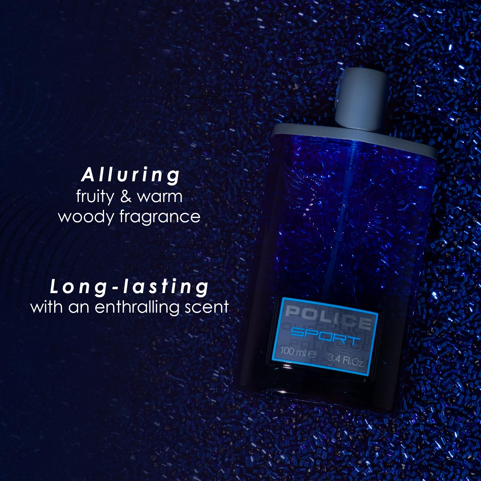 Police Sport For Men - Light Long Lasting Top Mens Cologne Spray - Wild And Original Male Fragrance For Those At The Top - Fruit