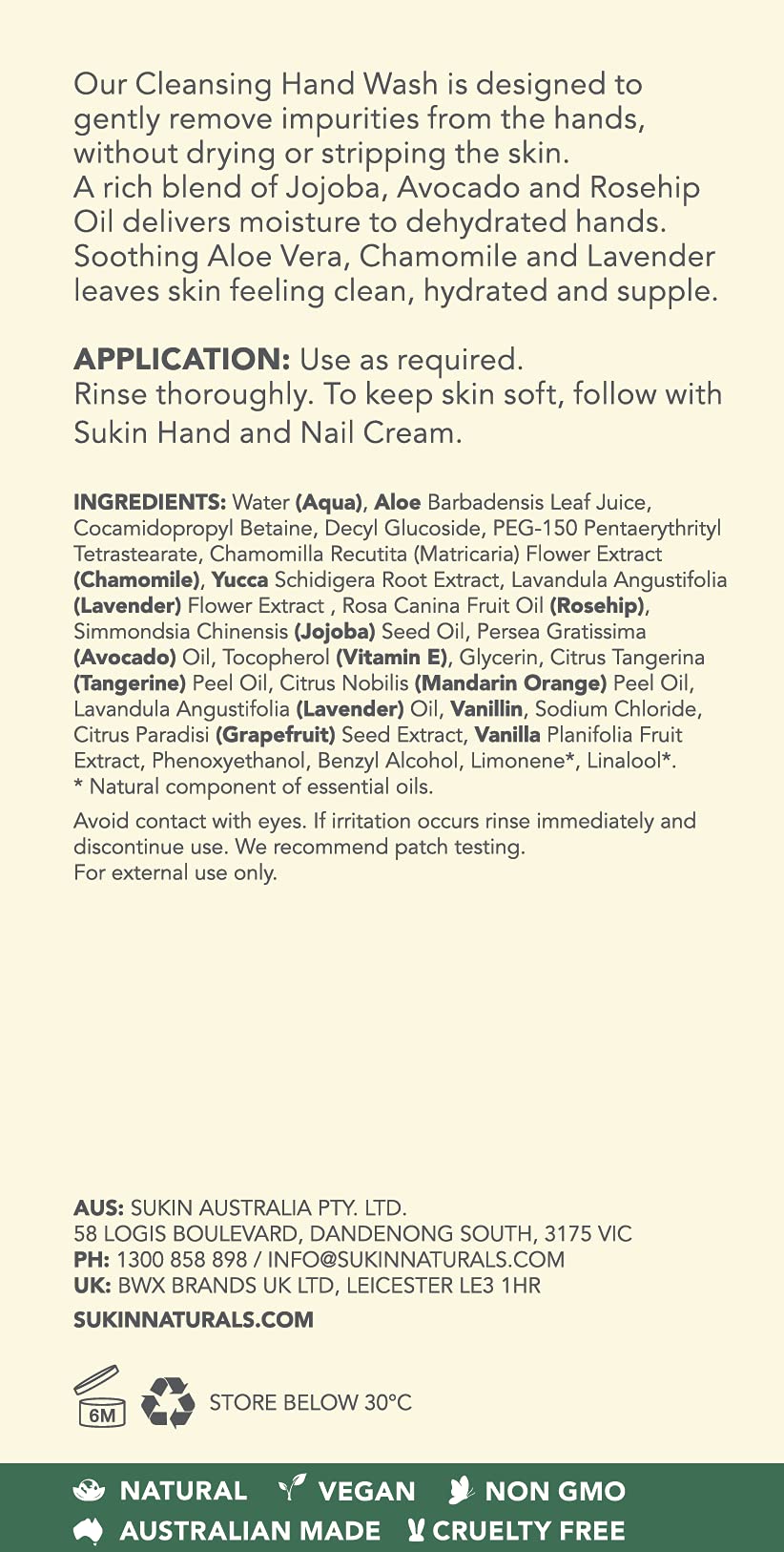 SKN CLEANSING HAND WASH (1x33.82)