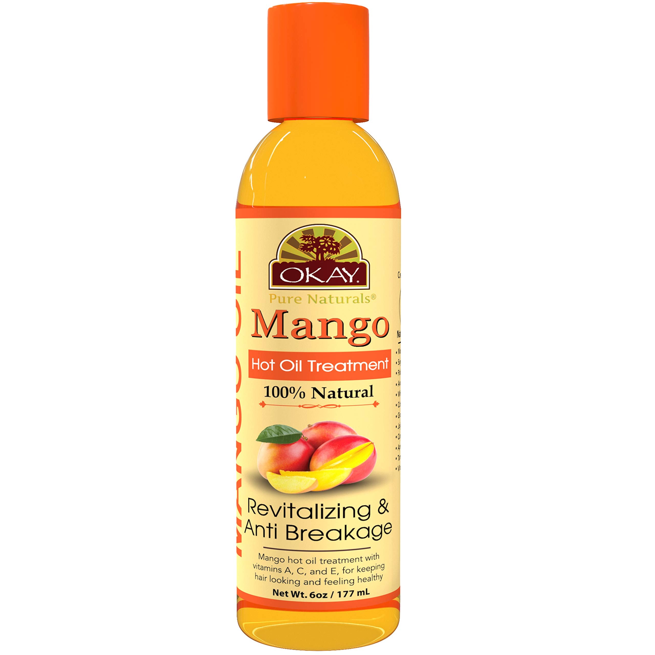 OKAY HOT OIL TREATMENT MANGO 6oz / 117ml