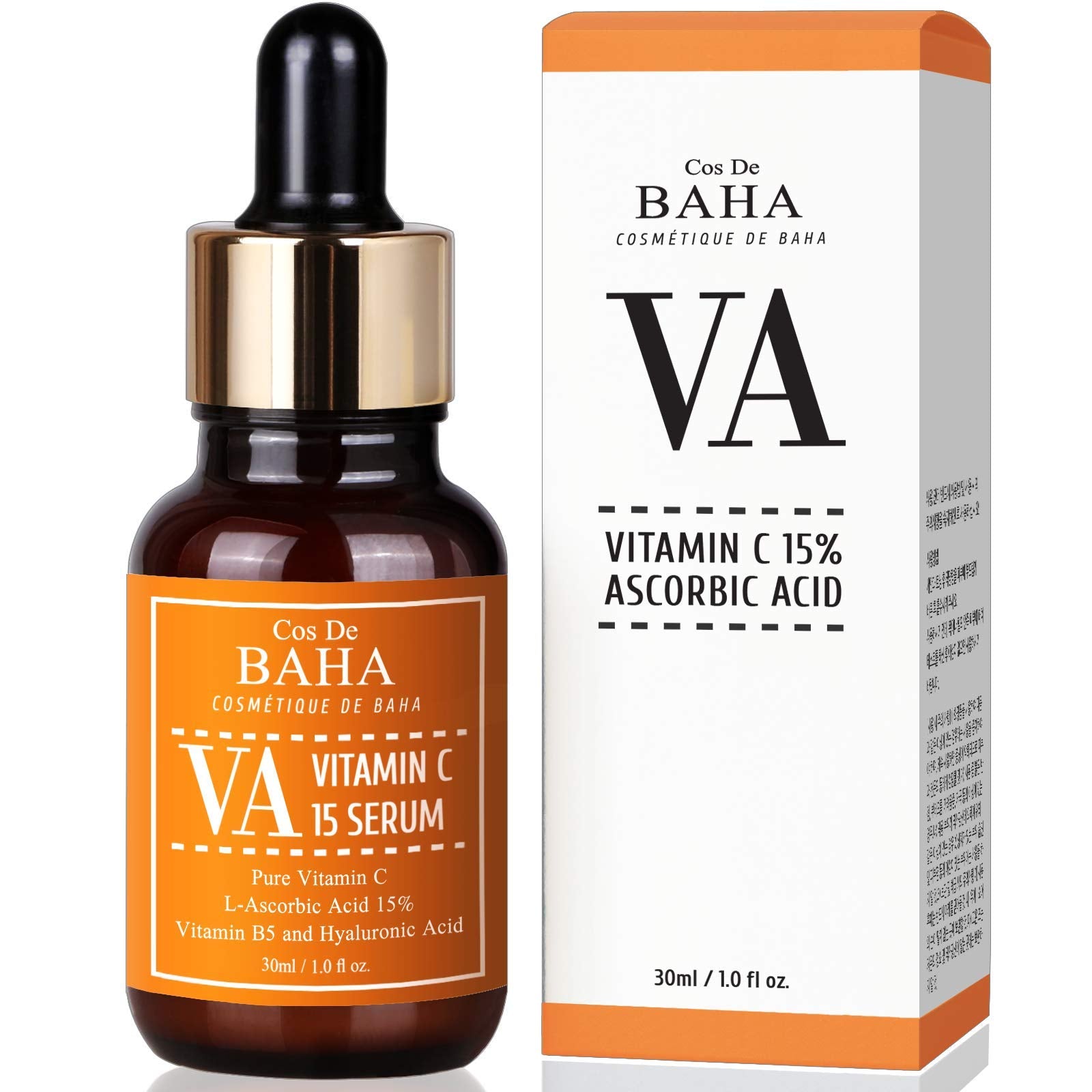 Vitamin C Serum 15% With Aloe Vera, Arbutin, Hyaluronic Acid - Korean Skincare For Radiant-Looking Skin