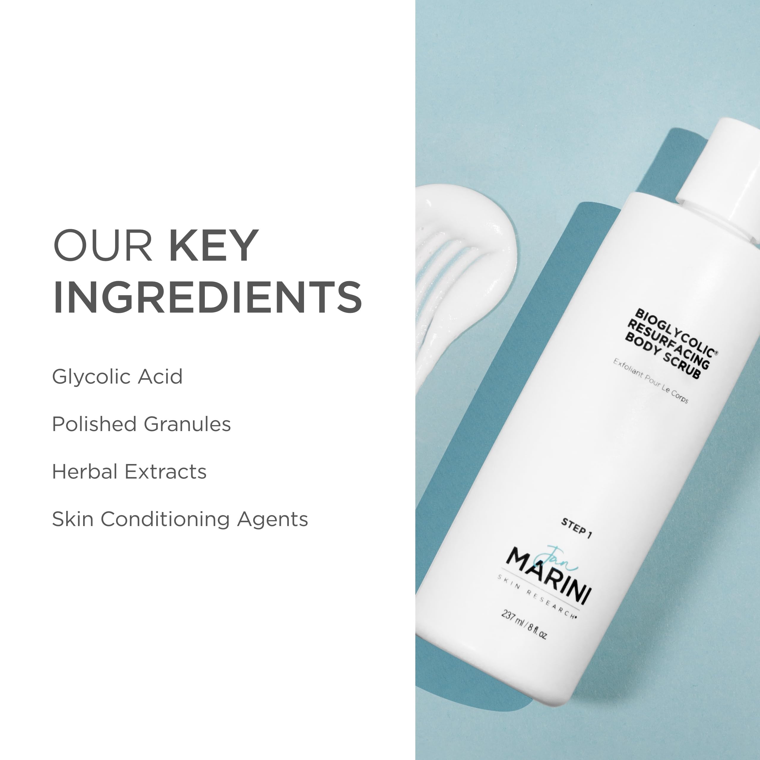 Jan Marini Skin Research Bioglycolic Resurfacing Body Scrub - 8 Oz