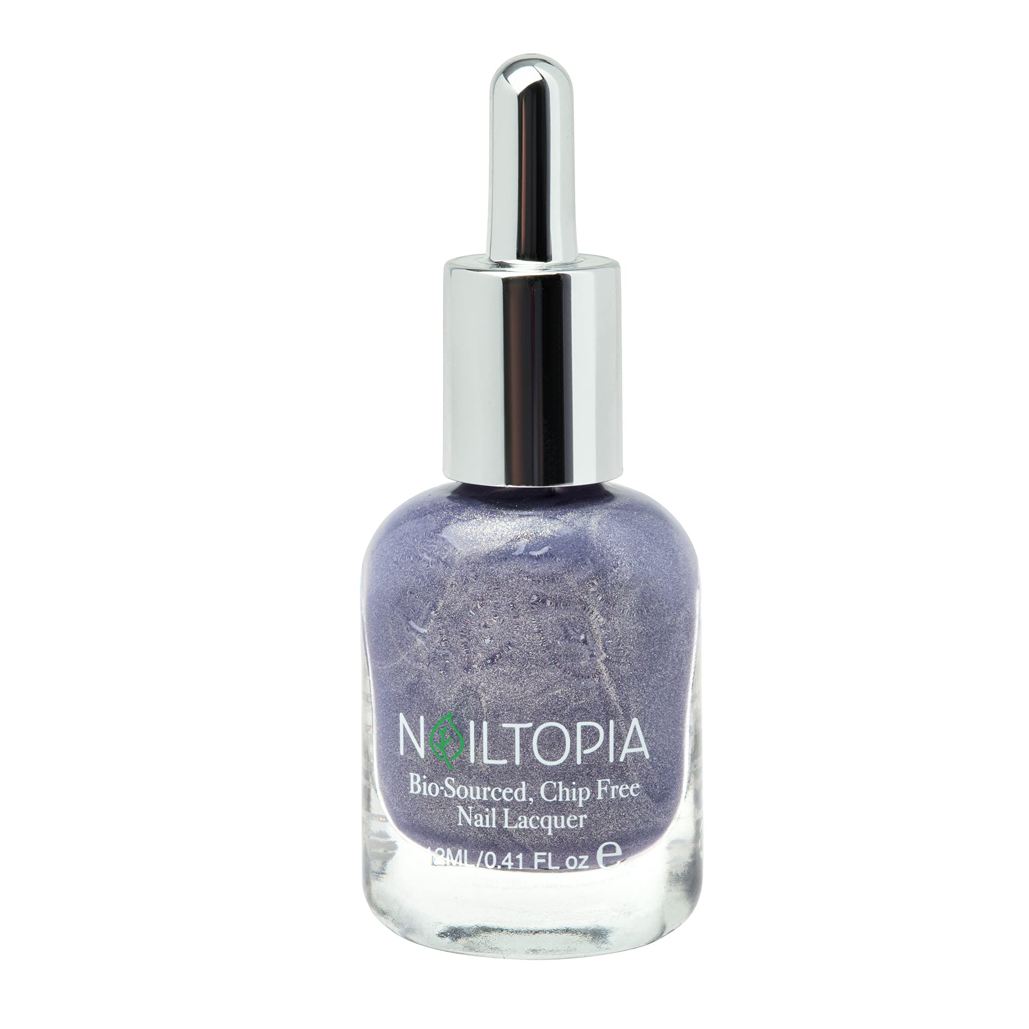 Nailtopia - Plant-Based Chip Free Nail Lacquer - Non Toxic, Bio-Sourced, Long-Lasting, Strengthening Polish - Stay Inspired (Med