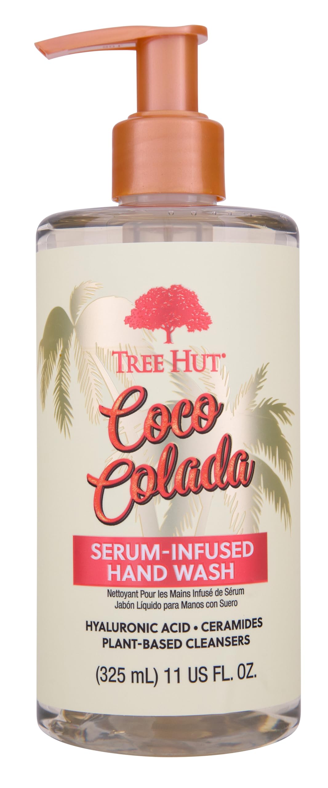Tree Hut Coco Colada Serum Infused Hand Wash | Nourish & Hydrate Hands with Strengthening Skin Care | Long Lasting Scent | Clean