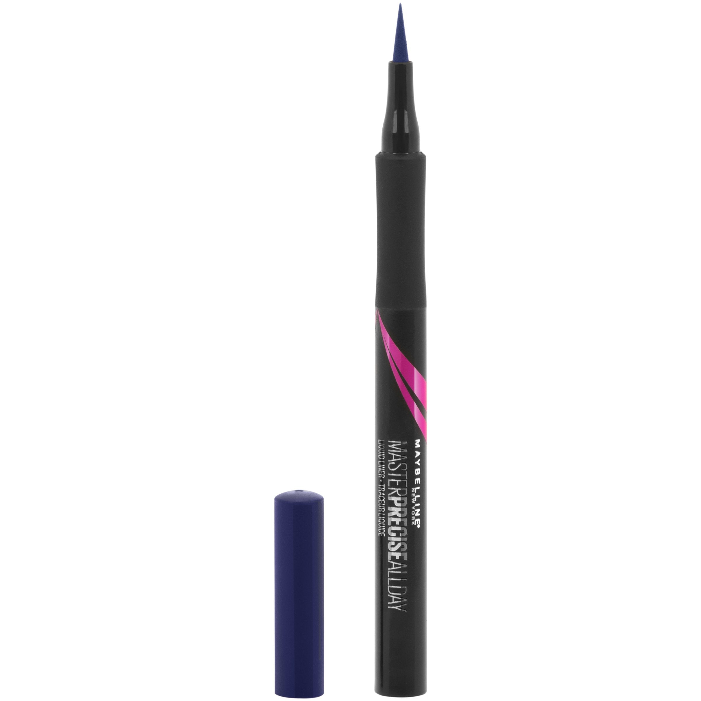 Maybelline Eyestudio Master Precise All Day Ink Pen Liquid Eyeliner, Cobalt Blue, 0.034 Fl; Oz.