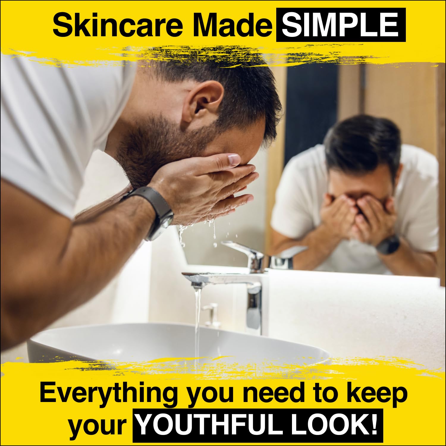 Lumin - Dynamic Duo - Skin Care kit for Men - Includes: Charcoal Face Wash Daily Detox & Daily Face Moisturizer,Suitable for all
