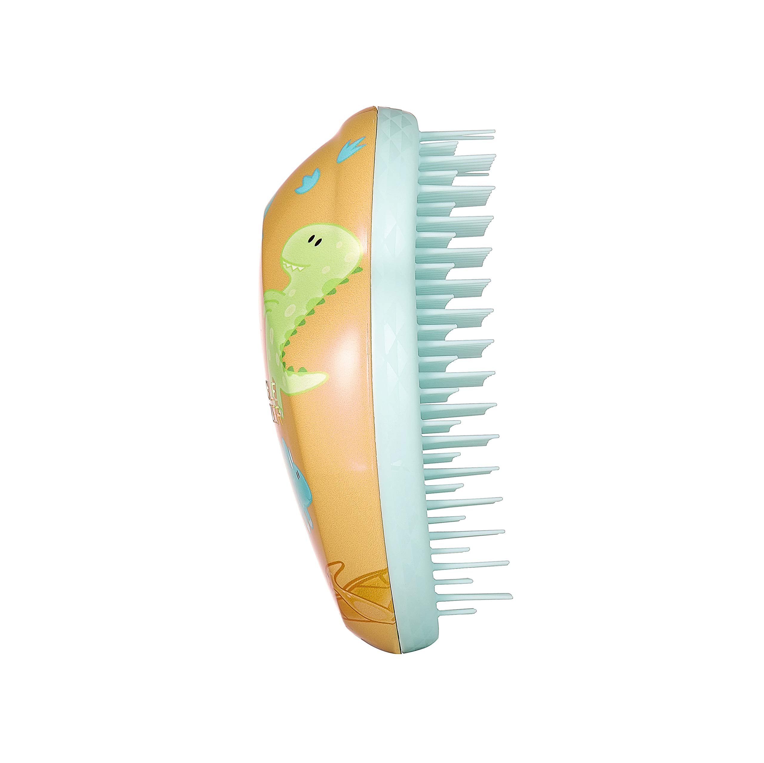 Tangle Teezer The Original Mini Detangling Brush, Dry and Wet Hair Brush Detangler for Traveling and Small Hands, Dino Mighty