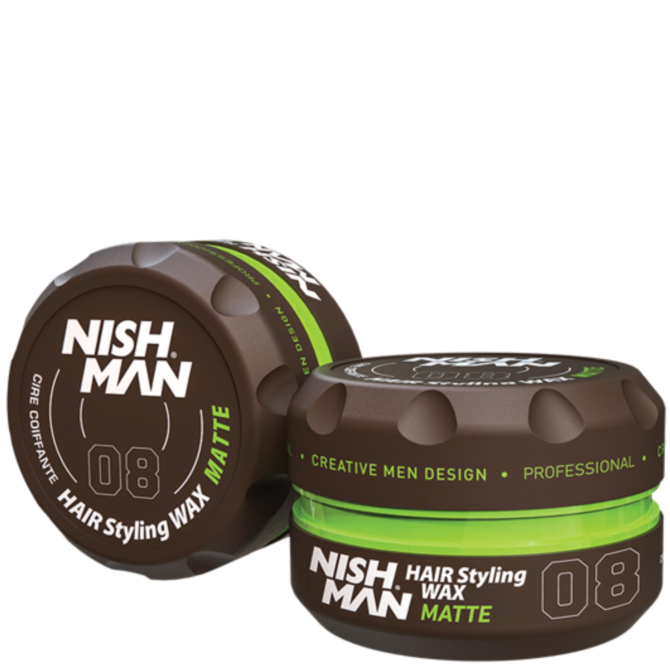 nishman Hair Styling Series (08 Matte Wax CLAY WAX, 150ml)