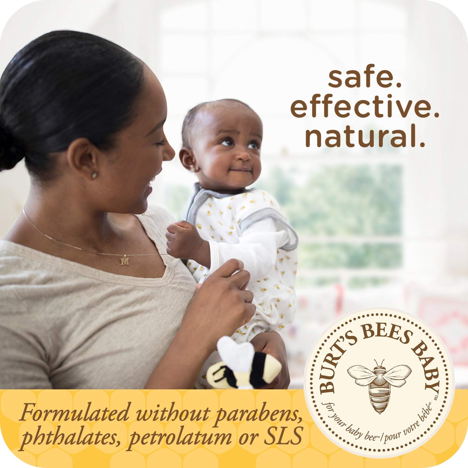 Burt's Bees Baby 100% Natural Diaper Rash Ointment - 3 Ounces Tube