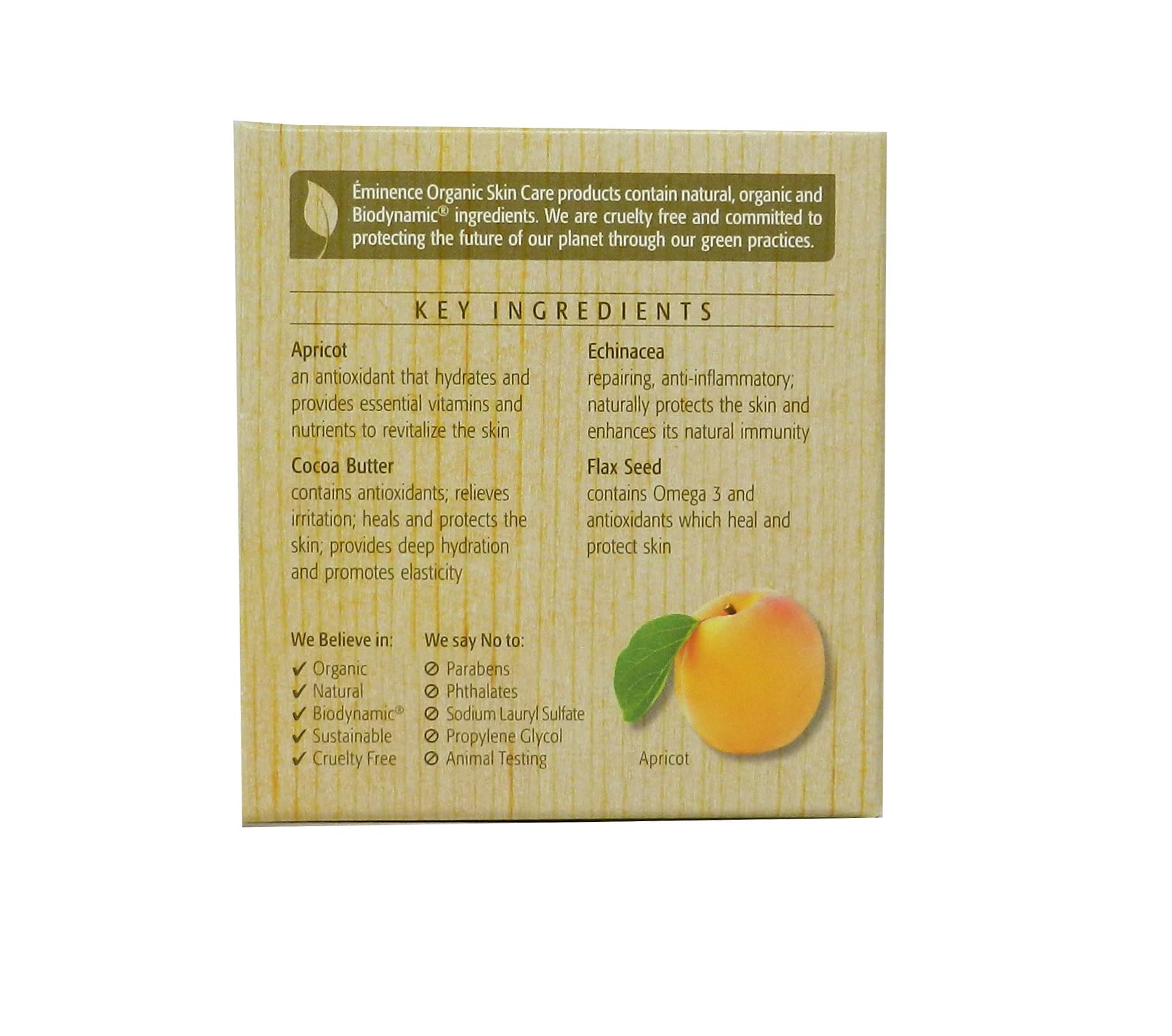 Eminence Eminence Apricot Calendula Nourishing Cream 1 Oz, 1 Ounce