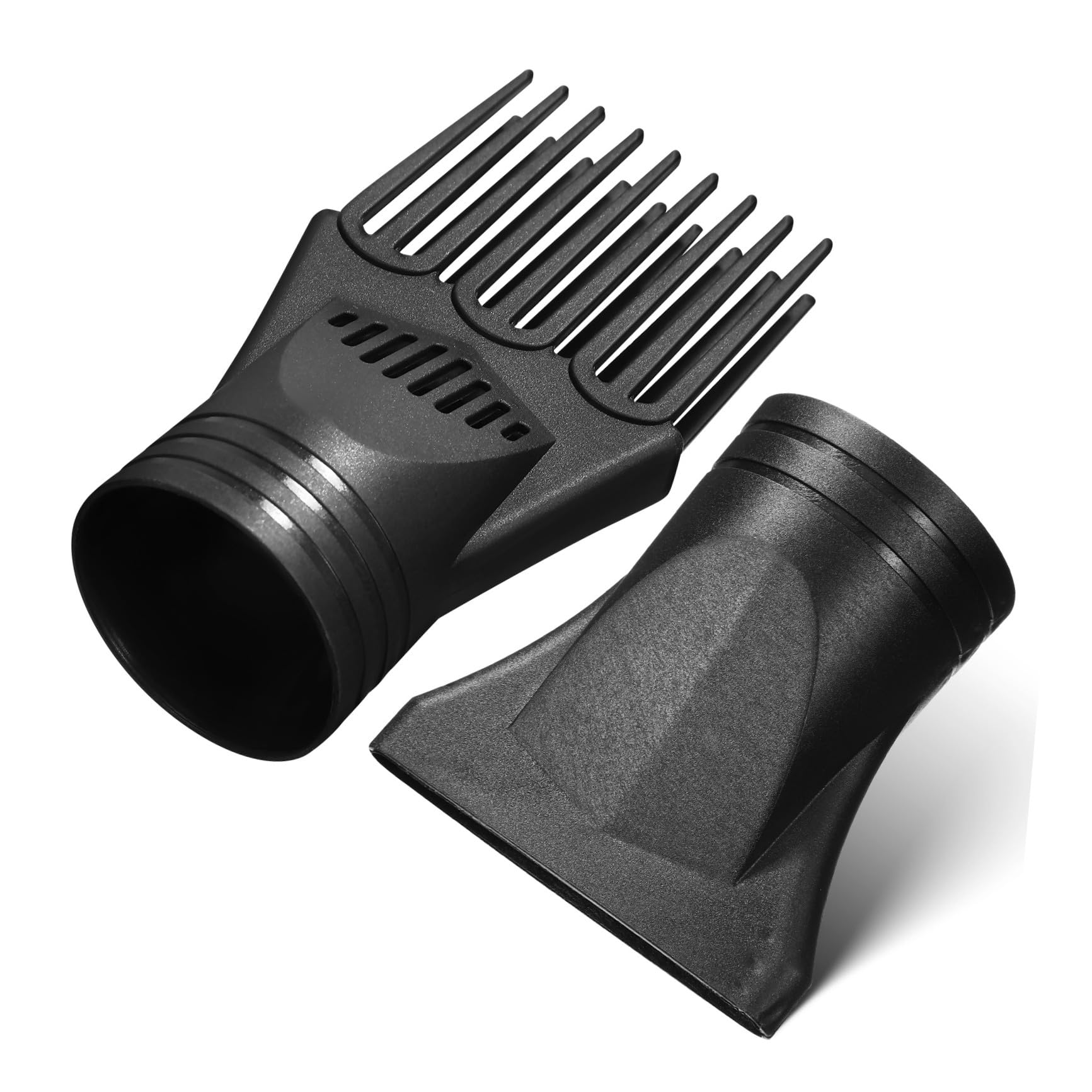 DOITOOL Hair Dryer Comb Attachment Set Universal Hair Dryer Nozzle Attachment Blow Comb for Detangling Smoothing Curly and Strai