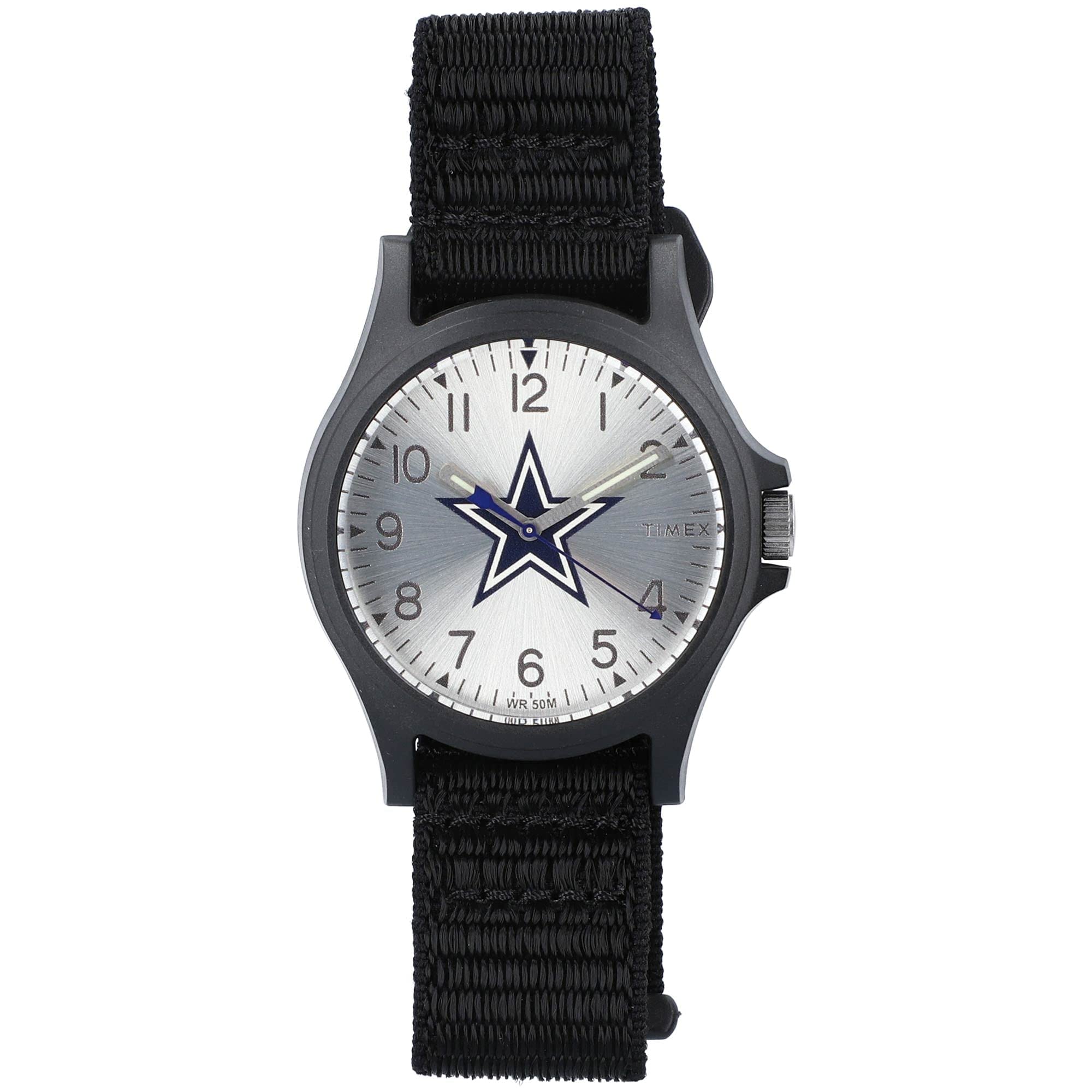 Timex Men's NFL Pride 40mm Watch - Dallas Cowboys with Black FastWrap Strap