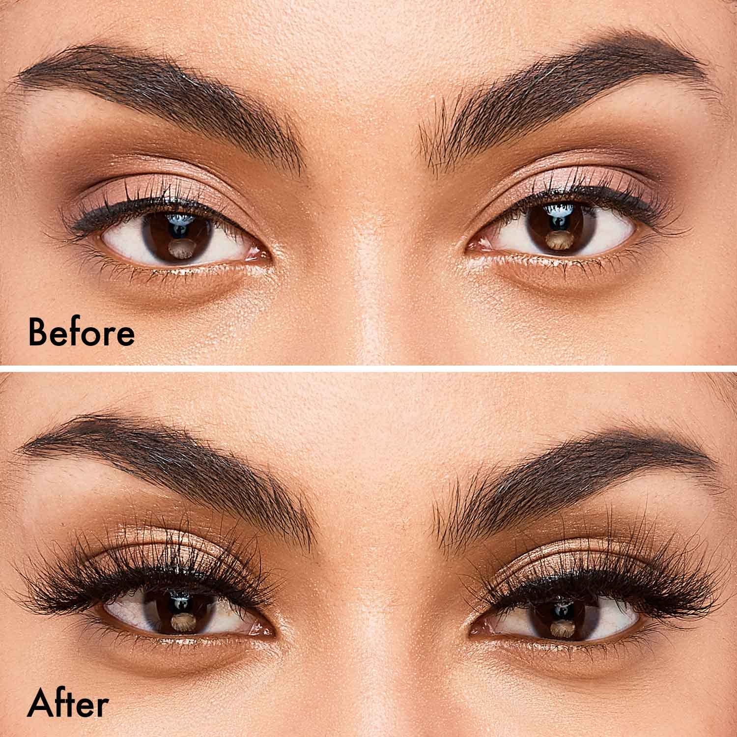 V Luxe By Ienvy False Eyelashes Real Mink Lashes Dramatic Long Eyelashes (Misty Rose)