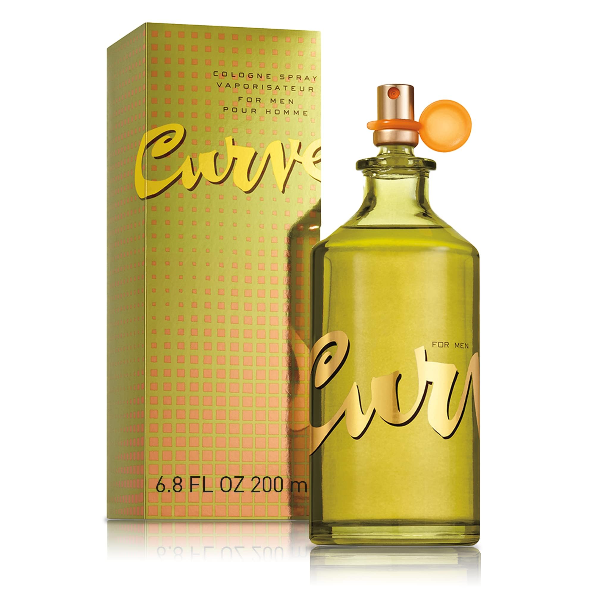 Curve For Men, Mens Cologne Spray 6.8Oz