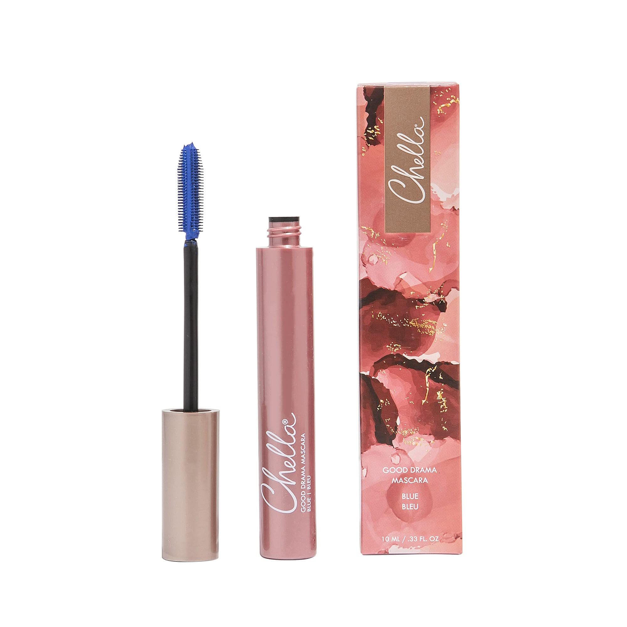 Chella Good Drama Vegan Mascara, 0.33 Fl. Oz (Blue)