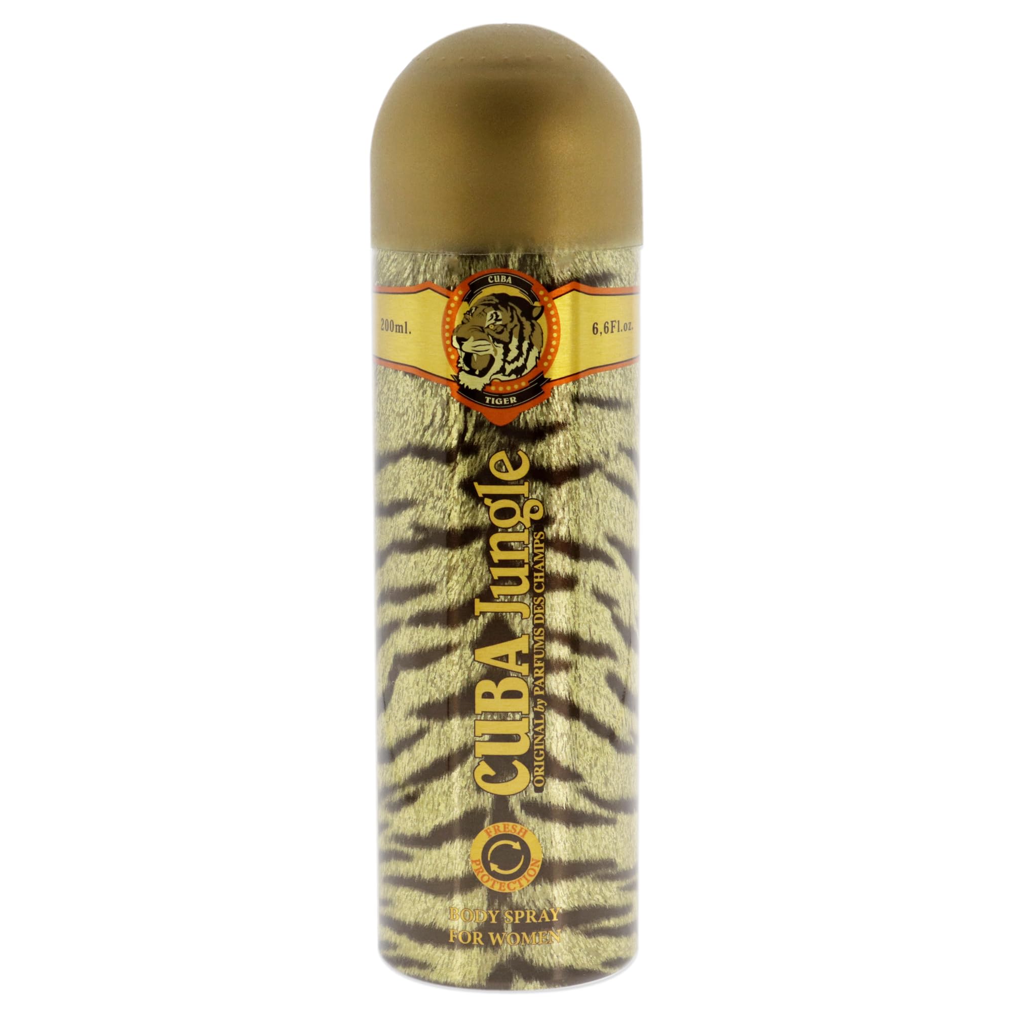 Cuba Cuba Jungle Tiger Women Body Spray 66 Oz, (I0101720)