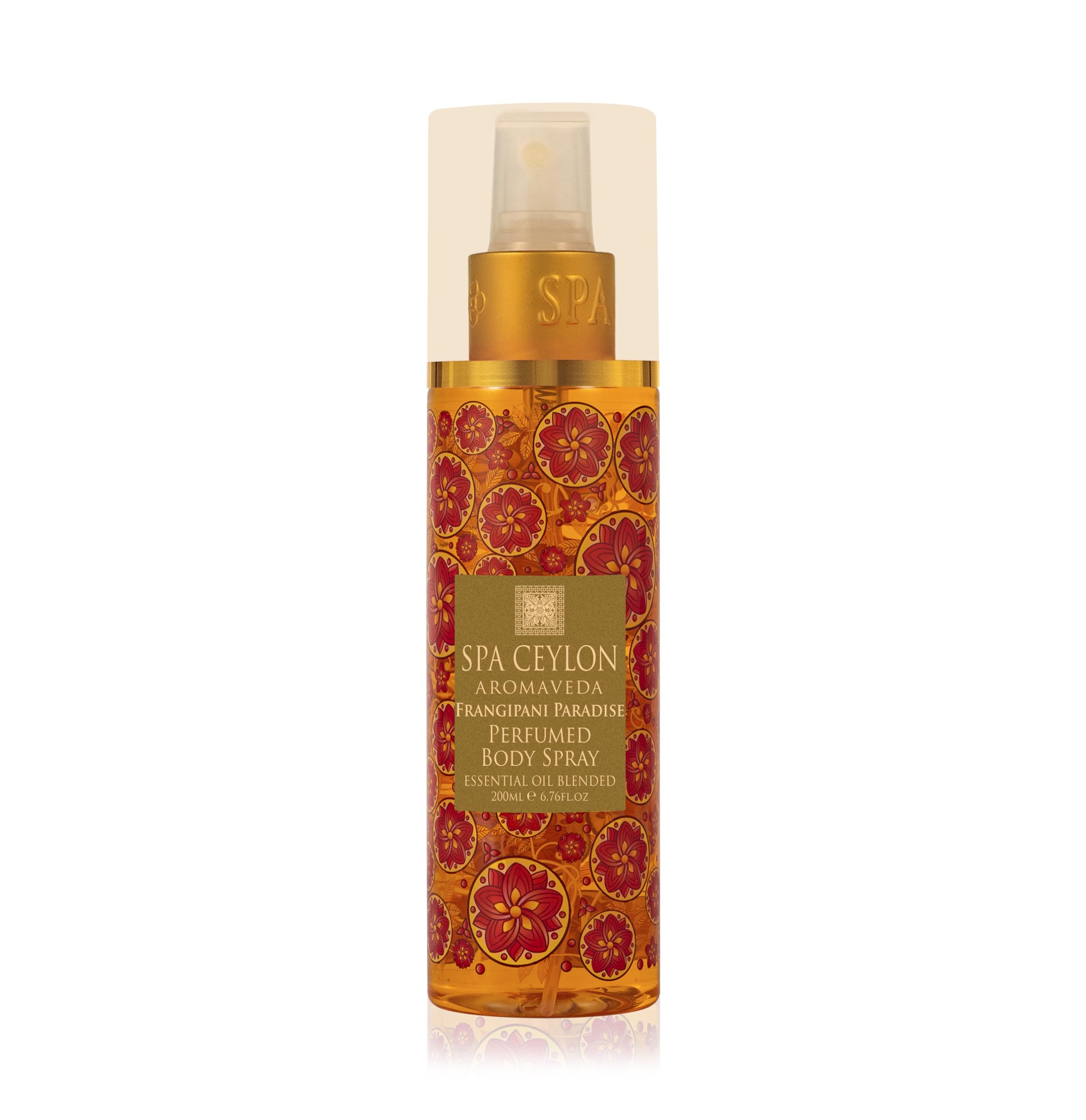 SPA CEYLON Island Rose Body Spray | Floral Aromatic Fragrance Mist for Women |Refreshing Body Spray Perfume with Rose Geranium O