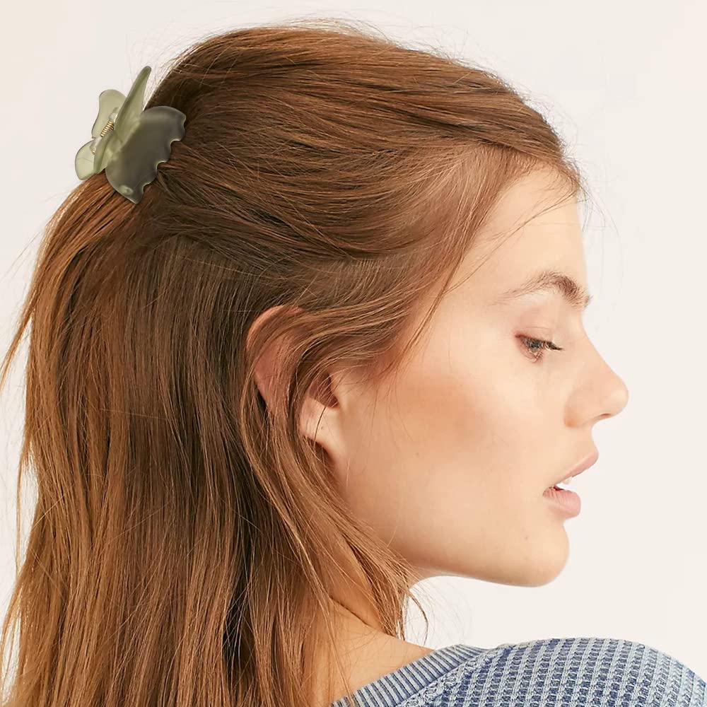 Canitor Small Butterfly Hair Clips Claw Clips 1.9'' Mini Clips For Girls (Style-04)