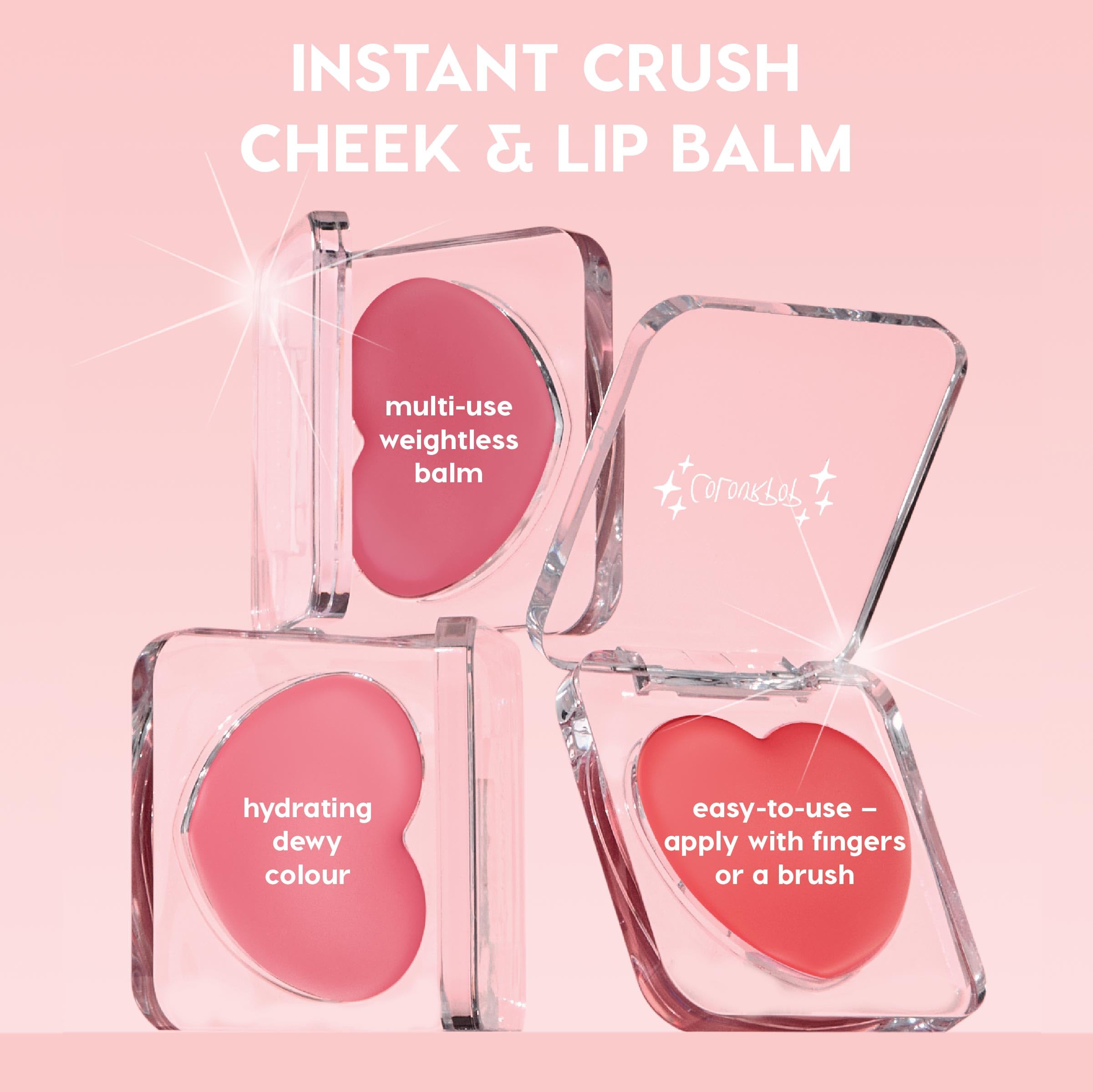 Colourpop Instant Crush Lip And Cheek Tint - Multi-Use Dewy Balm With A Weightless, Long-Lasting Formula - Cream Blush Balm Infu