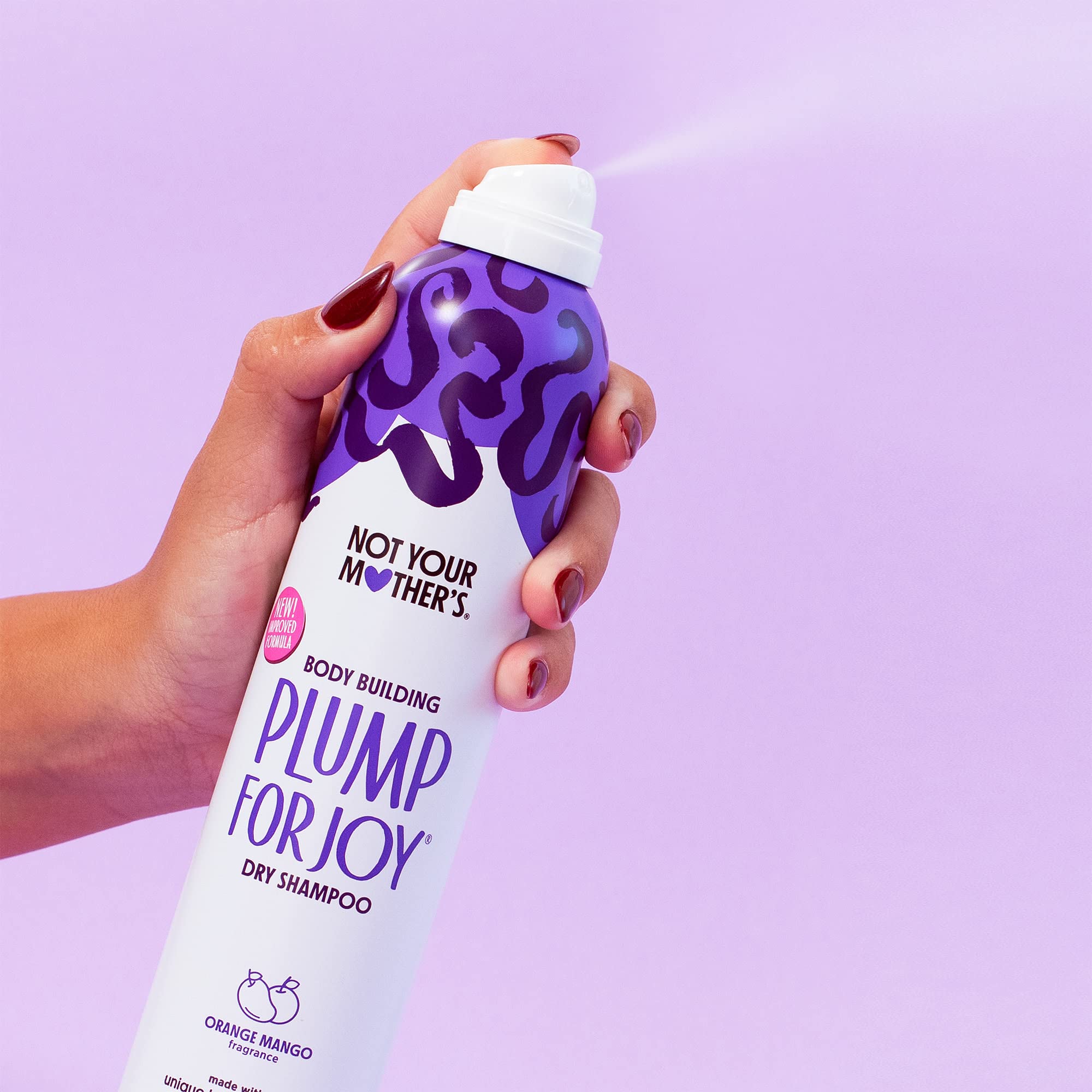 Not Your Mother's Plump for Joy Dry Shampoo (2-Pack) - 7 oz - Dry Shampoo for Ultimate Hair Oil Absorption - Hair Essentials for