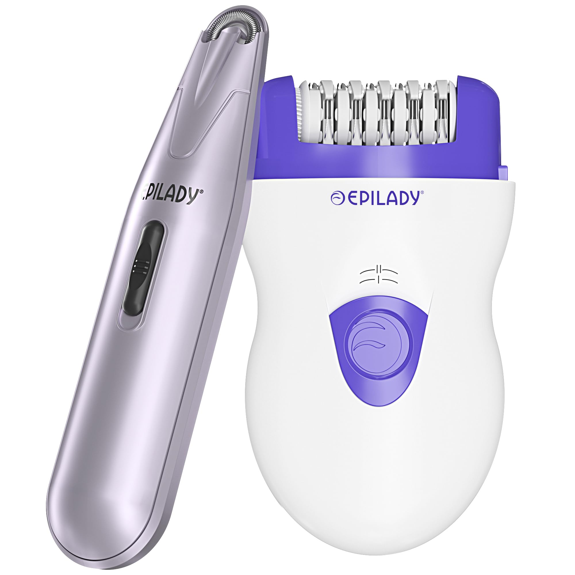 Epilady Face & Body Hair Removal Device Bundle, Speed Corded Epilator + Esthetic Facial Hair Removal for Women, Epilator for Wom