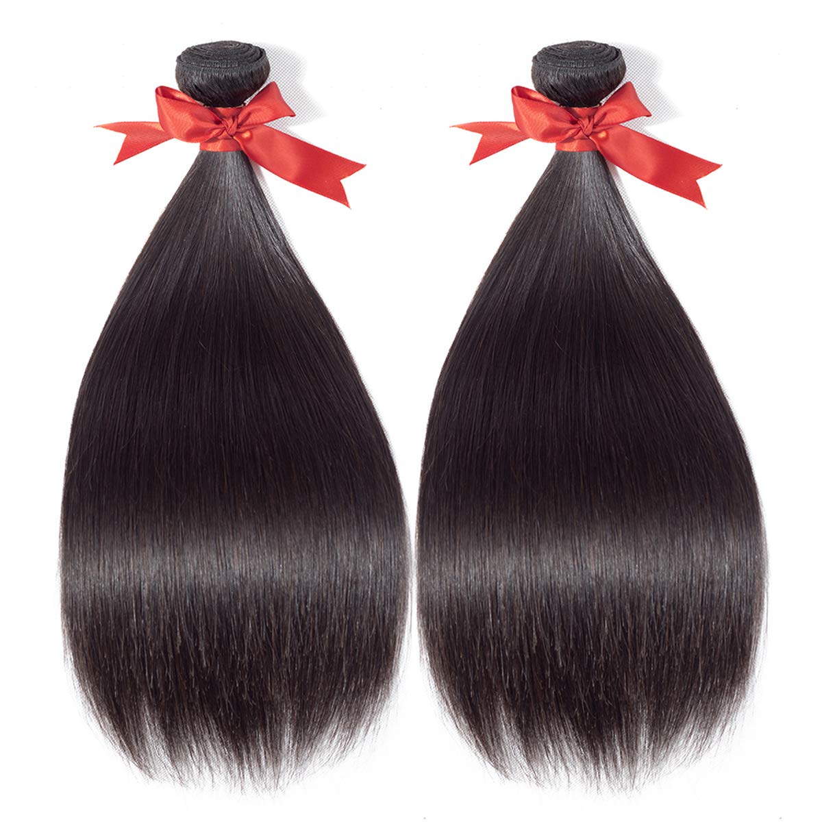 Brazilian Lace Frontal With 3 Bundles Straight Virgin Hair Weave 13X4 Ear To Ear Frontal Lace Closure With Baby Hair 8A Unproces