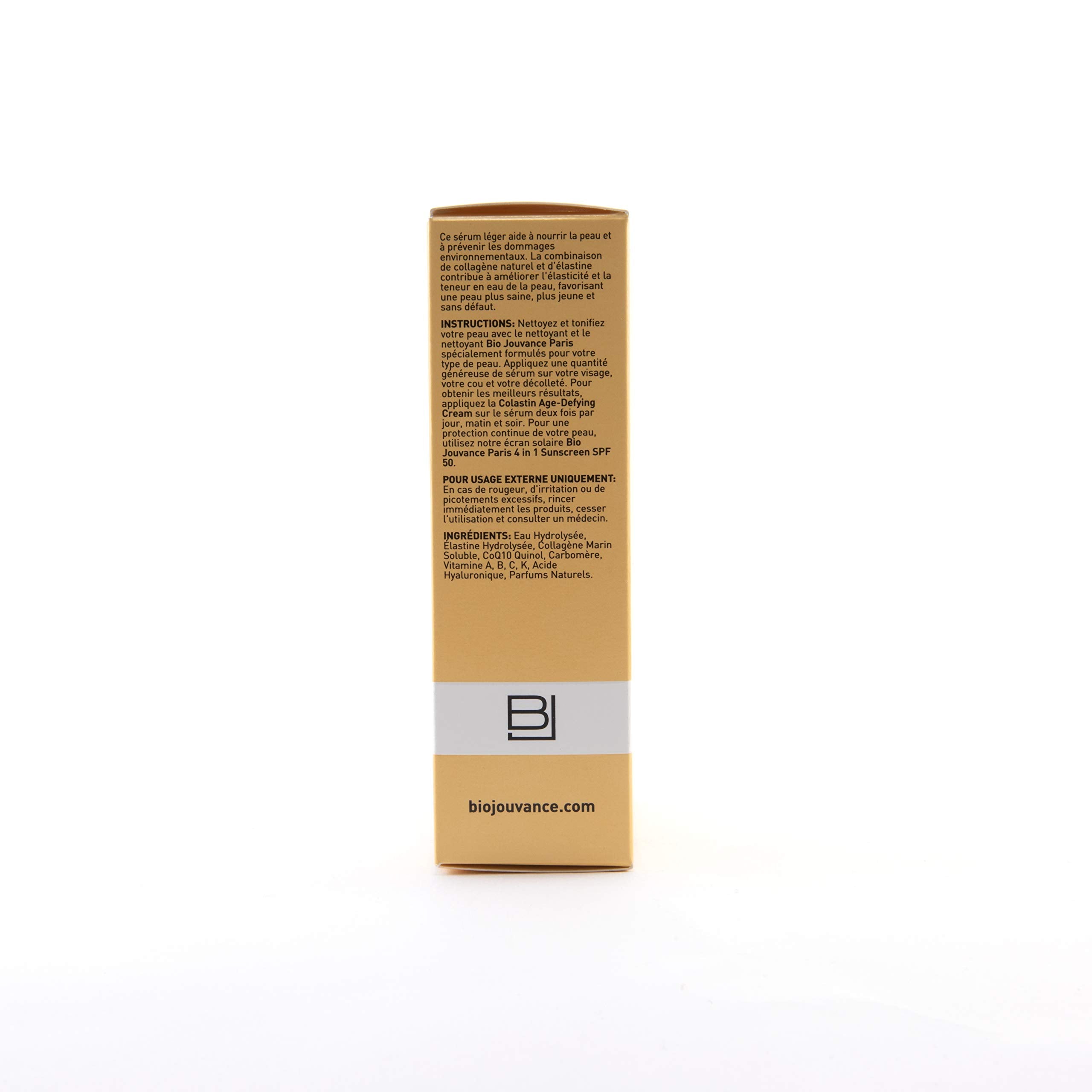 Bio Jouvance - Colastin Age Defying Serum 1oz / 30ml - Professional Eye & Face Hydrating Cream | Facial Skin Care Treatment | Ma