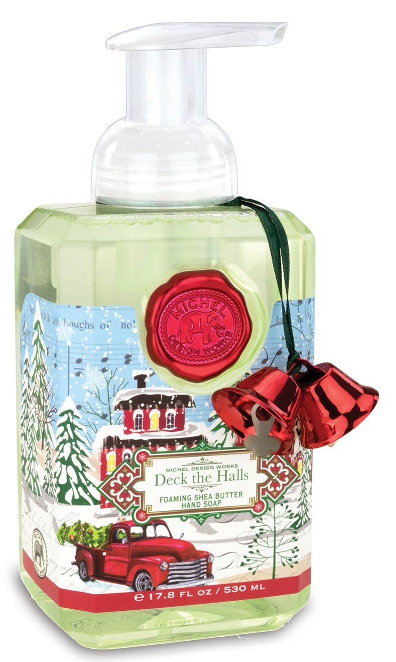 Michel Design Works Scented Foaming Hand Soap, Deck the Halls