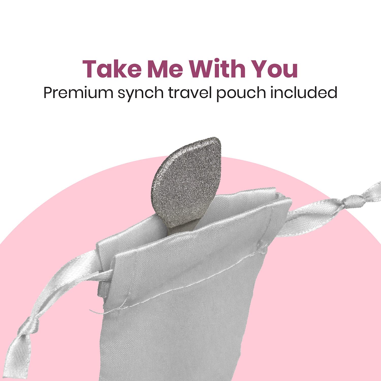 Lindo Beauty Buffer - Microdermabrasion Tool, Diamond Infused, Embedded Silicone Lip Scrubber, For Smooth Skin, Radiant Complexi