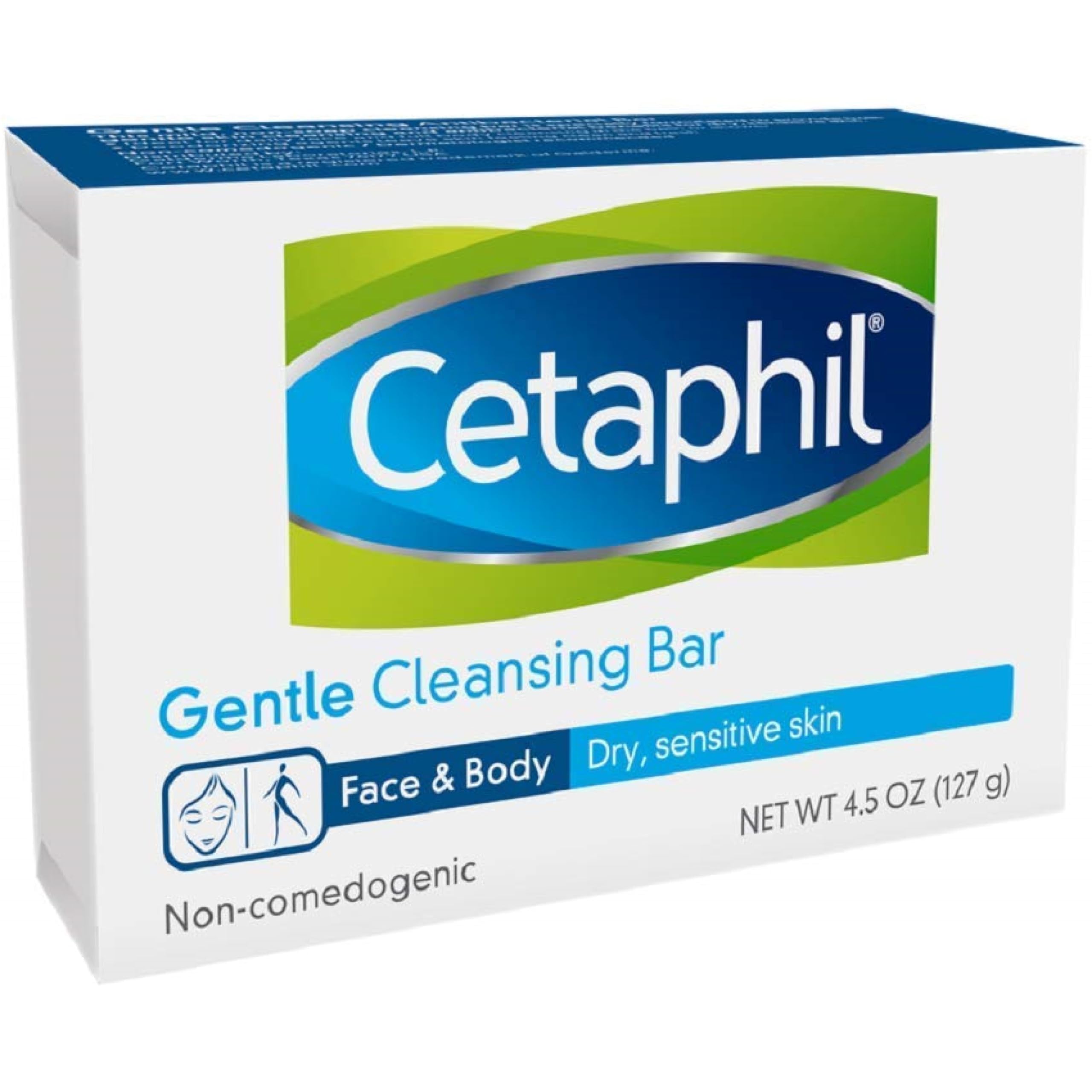 Cetaphil Gentle Cleansing Bar, 4.5 Ounce Bar (Pack Of 3)