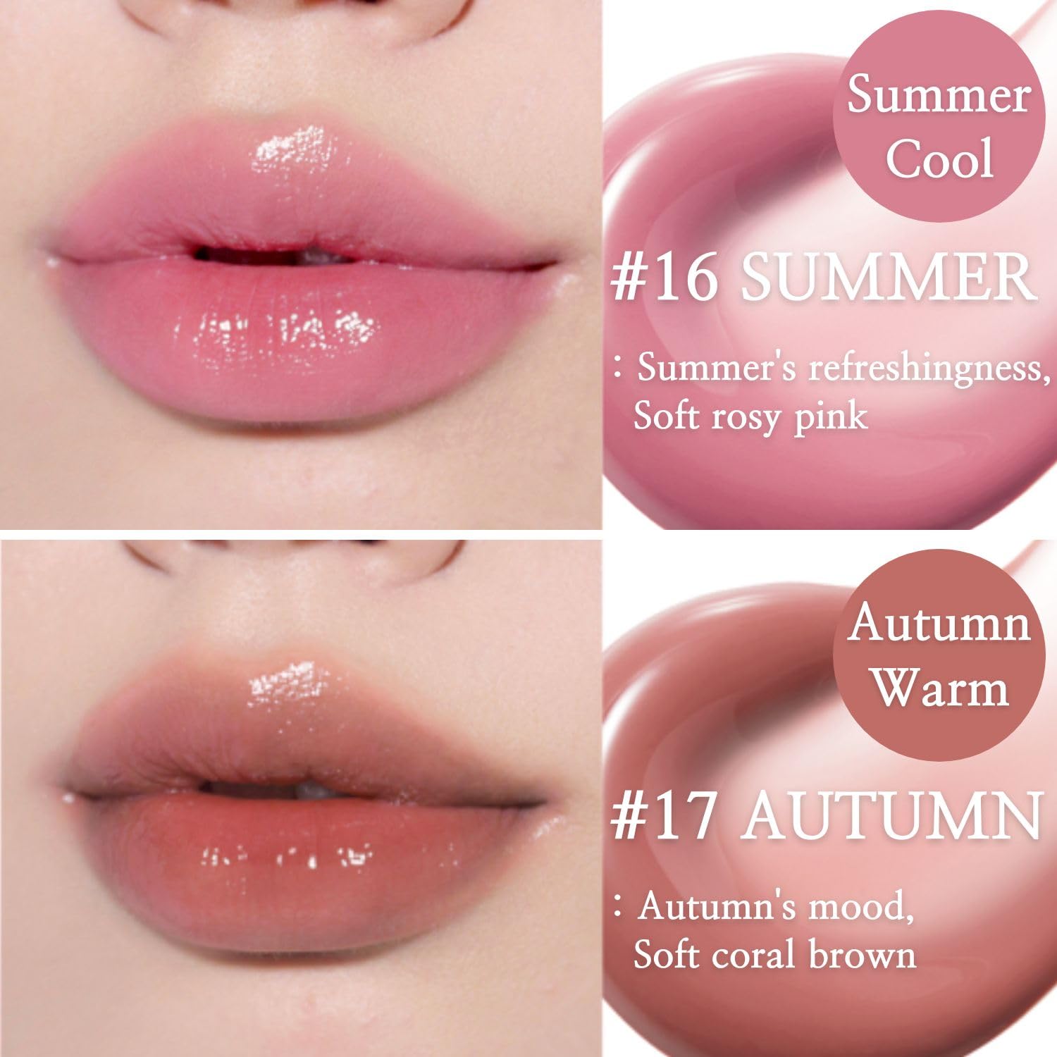 Bbia Glow Lip Tint - Lip Plumping, Volumizing Glossy & Glowy Lip Stain Naturally Moisturizing Comfortable Texture Lightweight Lo