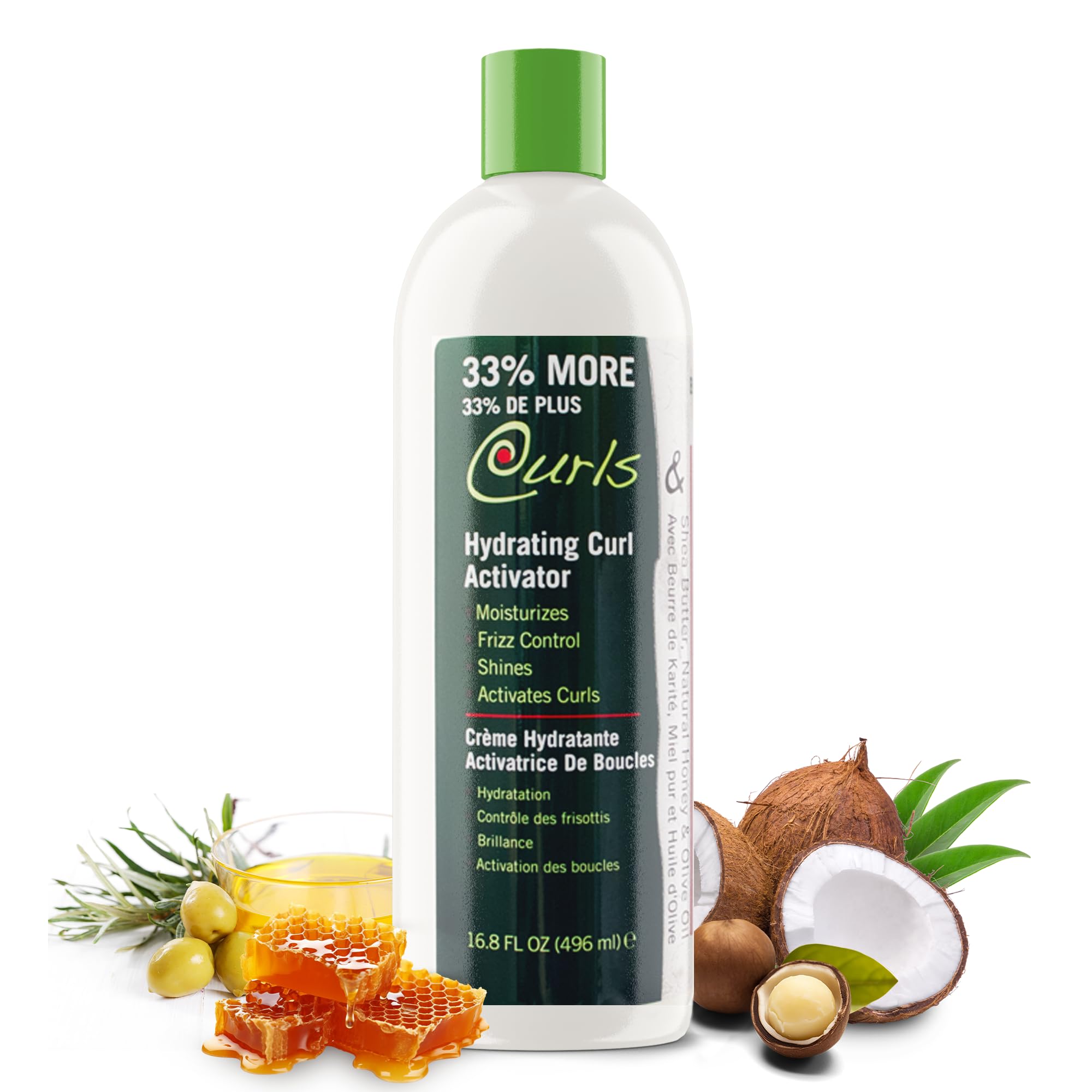 Biocare Hydrating Curl Activator  Infused with Shea Butter, Natural Honey, and Olive Oil  Moisturizes, Defines & Replenish for