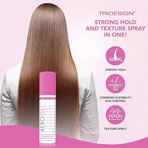 TRI Aerogel Hair Spray - Extra Hold, Free & Clear Hairspray for Women, Travel, Volume Fixer & Non-Sticky Essentials, Flexible Ho