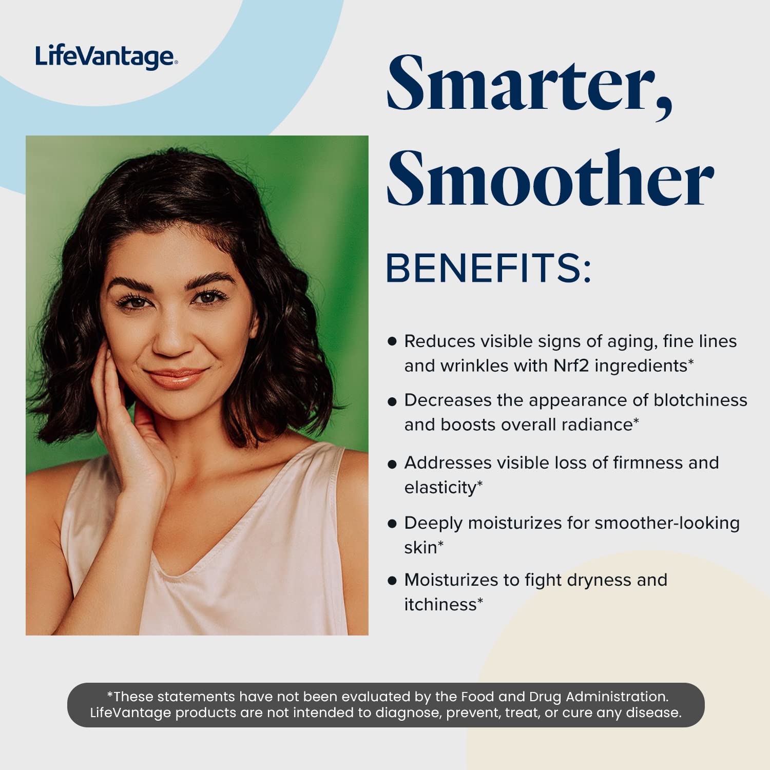 Lifevantage Face Moisturizer (50Ml) Truescience Anti Aging Cream, Deep Facial Moisturizer, And Face Cream That Helps Combat The