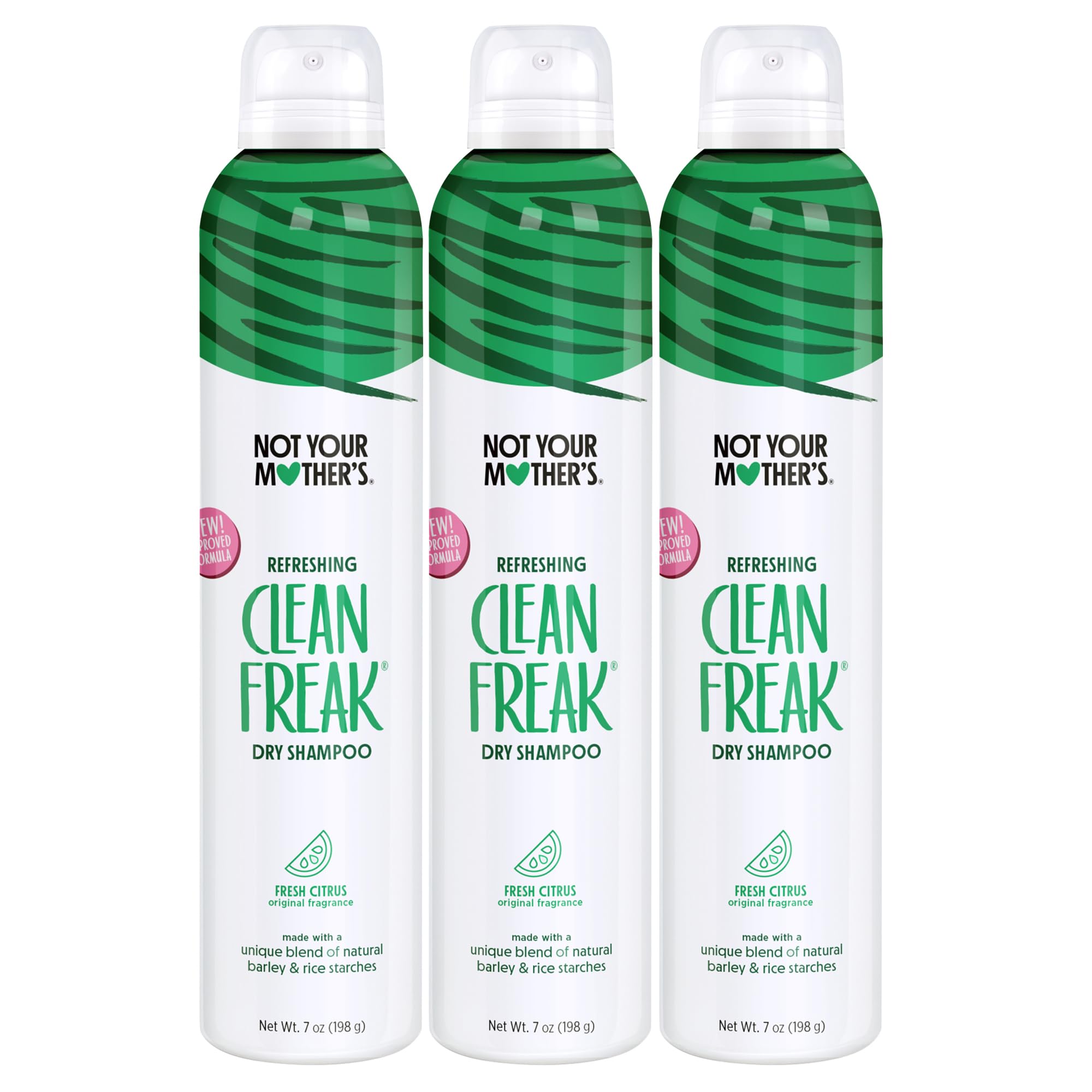 Not Your Mother'S Clean Freak Refreshing Dry Shampoo (3-Pack) - 7 Oz - Waterless Shampoo Instantly Refreshes Hair Between Washes
