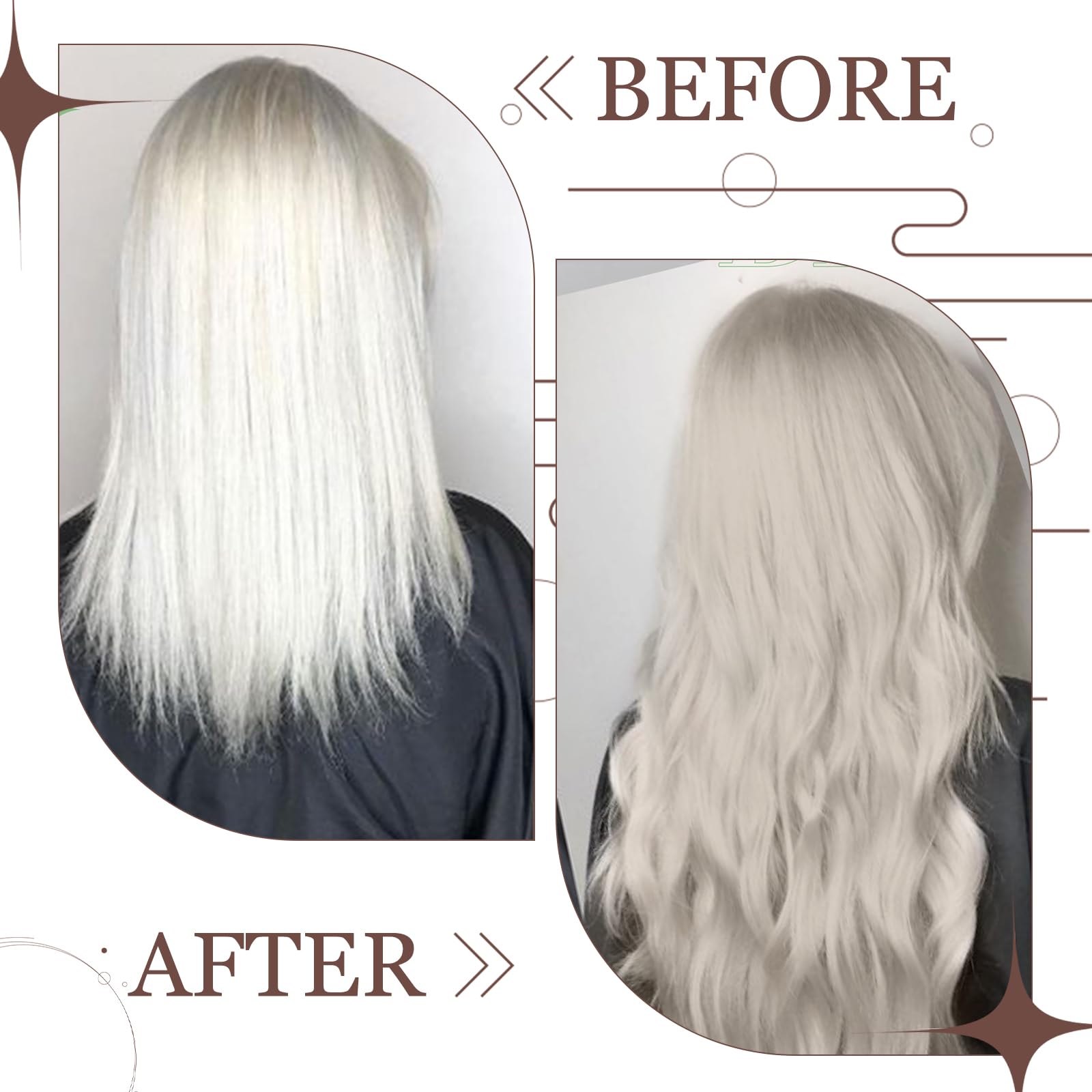 Hetto Clip in Hair Extensions Blonde Human Hair Clip in Extensions Real Human Hair Extensions Clips ins Platinum Blonde Full Hea