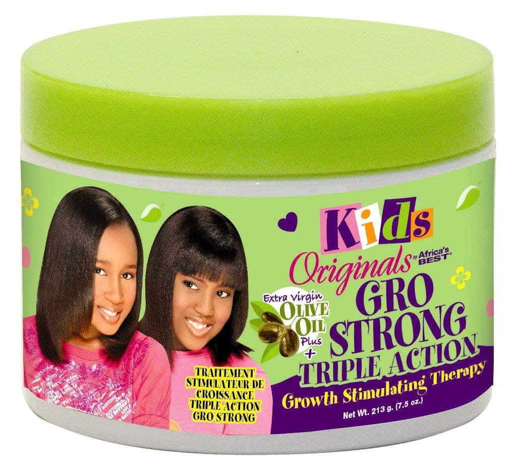 Africas Best Kids Orig Gro Strong Therapy 7.5 Ounce Jar (221Ml)
