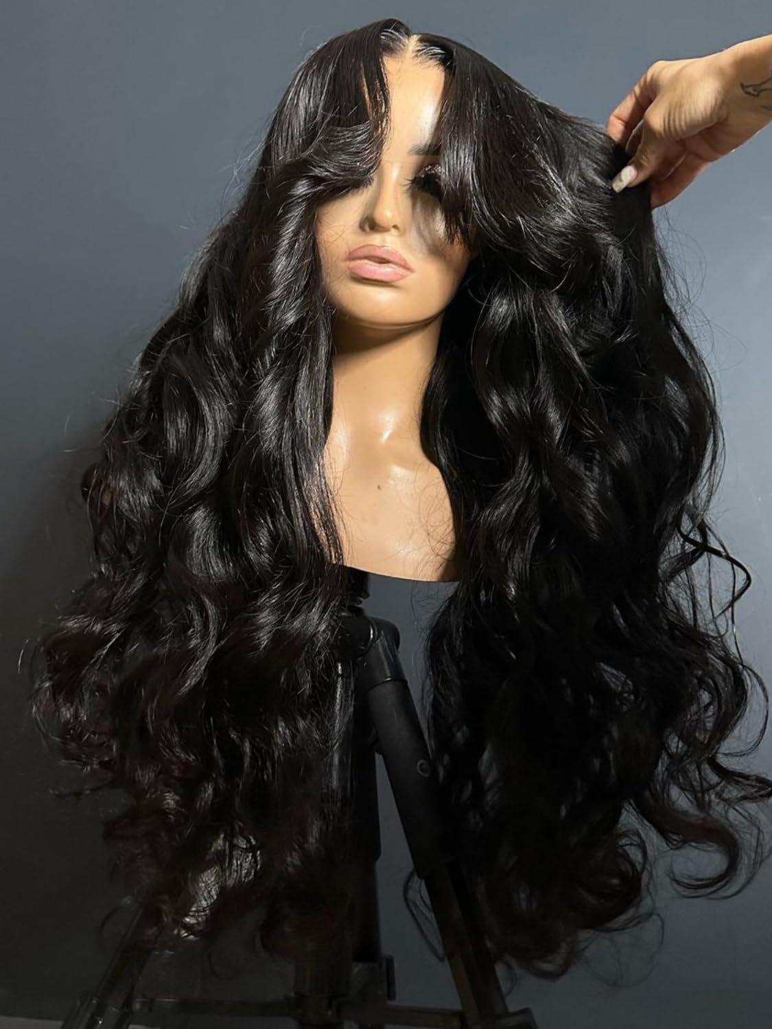 Beauty Forever Pre-Everything Glueless Frontal Wig 13X4 Pre Cut Lace Front Wigs Body Wave Human Hair Put On And Go Hd Lace Bye B