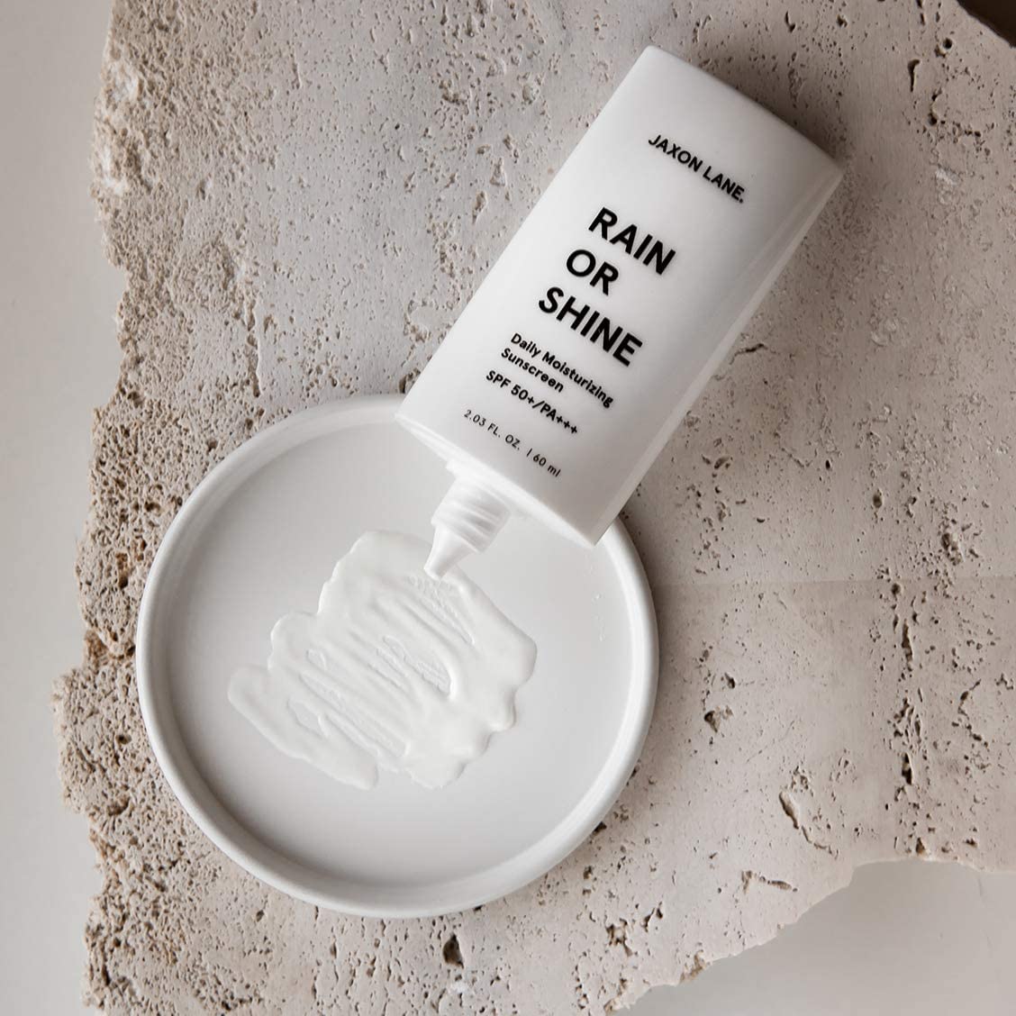 Rain Or Shine Anti Aging Face Sunscreen Spf 50 For Clear Skin With Green Tea, Hyaluronic Acid, Vitamin E Oil, Ginseng Extract, L