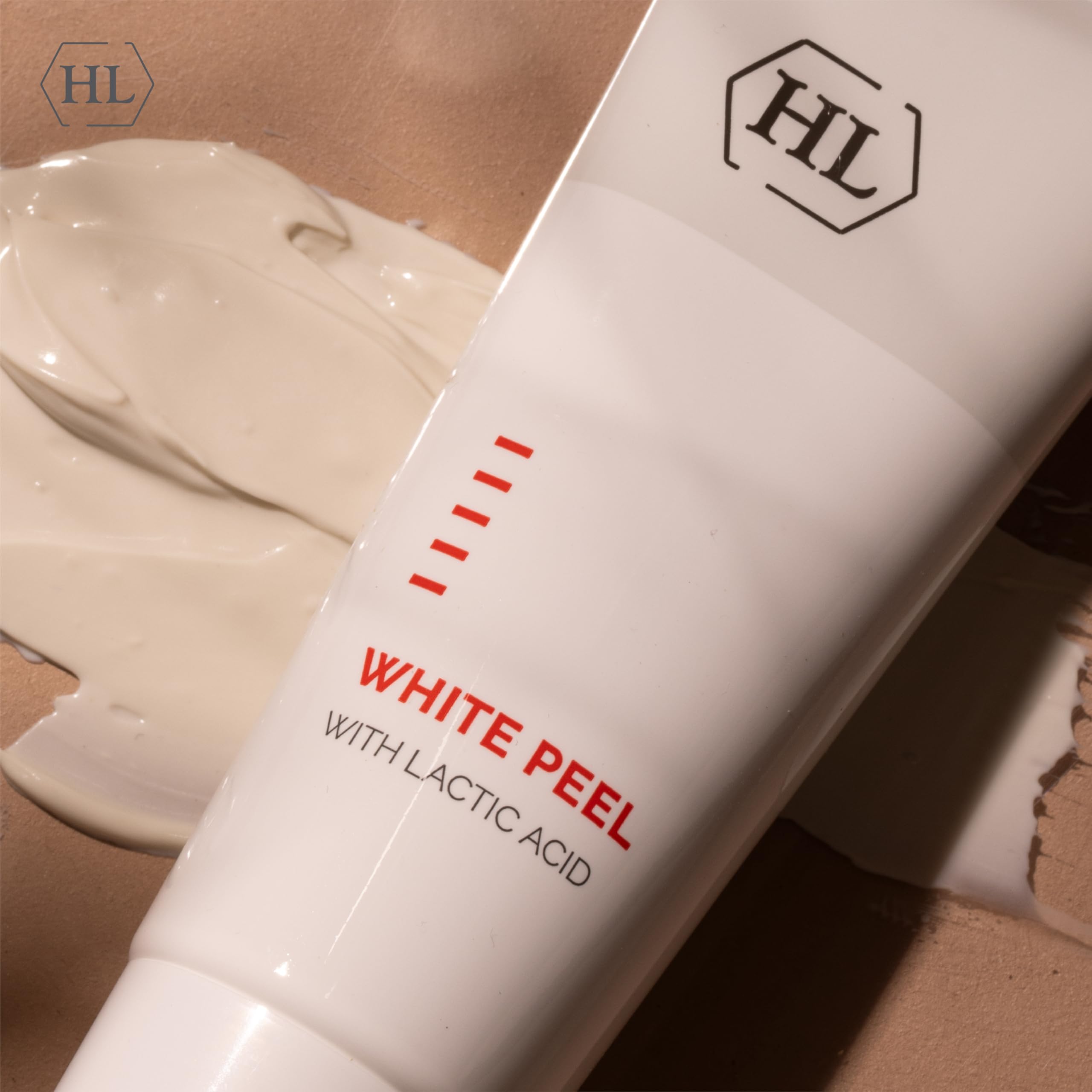 HL Holy Land Cosmetics White Peel with Lactic Acid. Lactolan Gentle Peeling Removes Dead Skin Cells for Fresh, Youthful Look. Ad