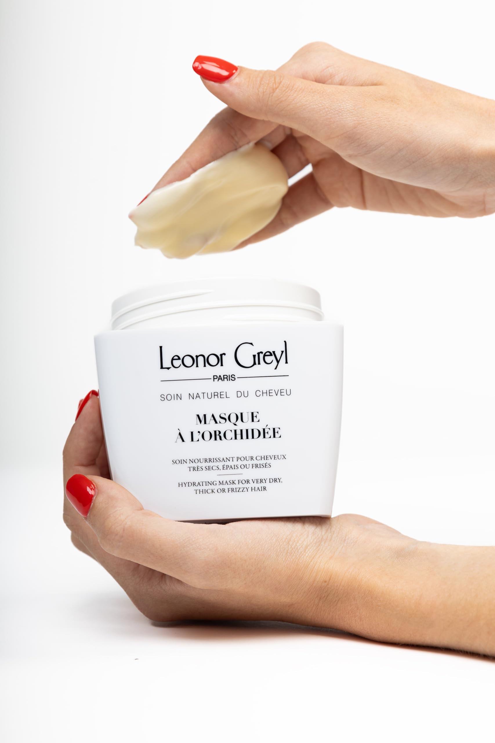 Leonor Greyl Paris Masque A Lorchidee - Deep Conditioning Mask For Thick, Dry Or Frizzy Hair, 7 Oz