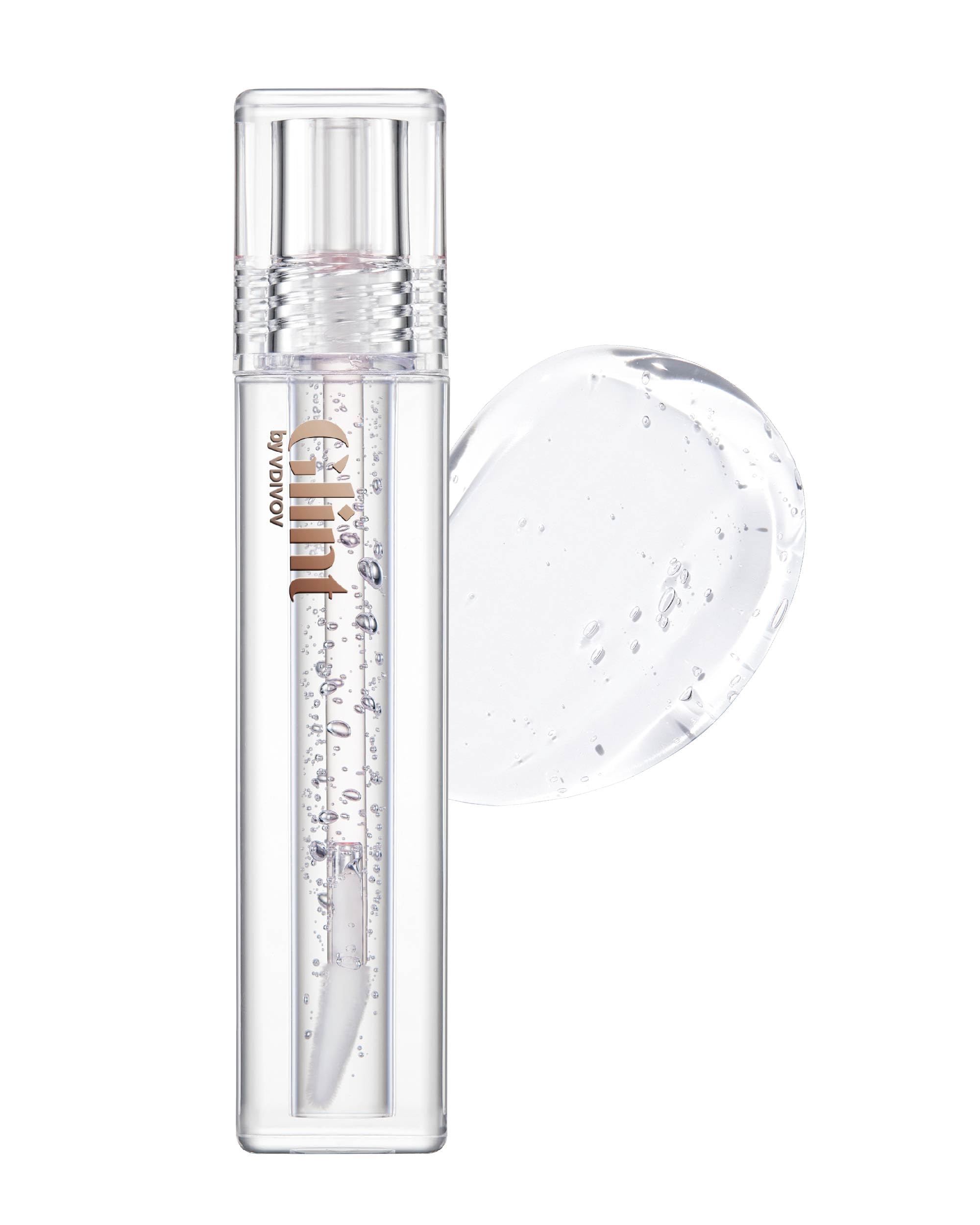 Glint Liquid Gel Highlighter (Glosser, 0.1Oz) - Multi-Use Face & Body Gloss For Smooth Glow, Long-Lasting Illuminator Balm For H