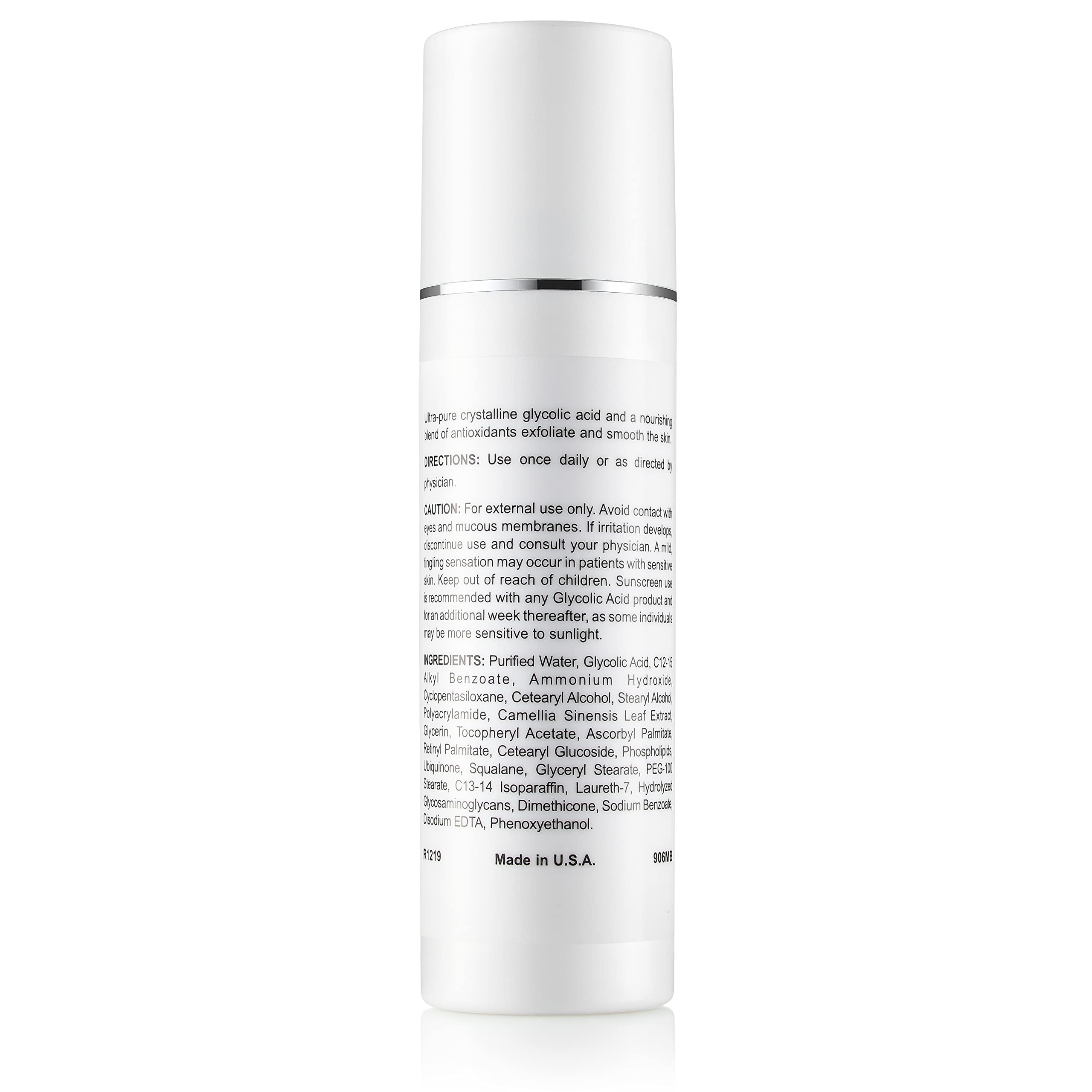 Glycolic Acid Cream 20% Aha Facial Cream, Vitamin Complex - Acne Cream, Q10 Anti Aging Wrinkle Cream, Kp - Keratosis Pilaris / F