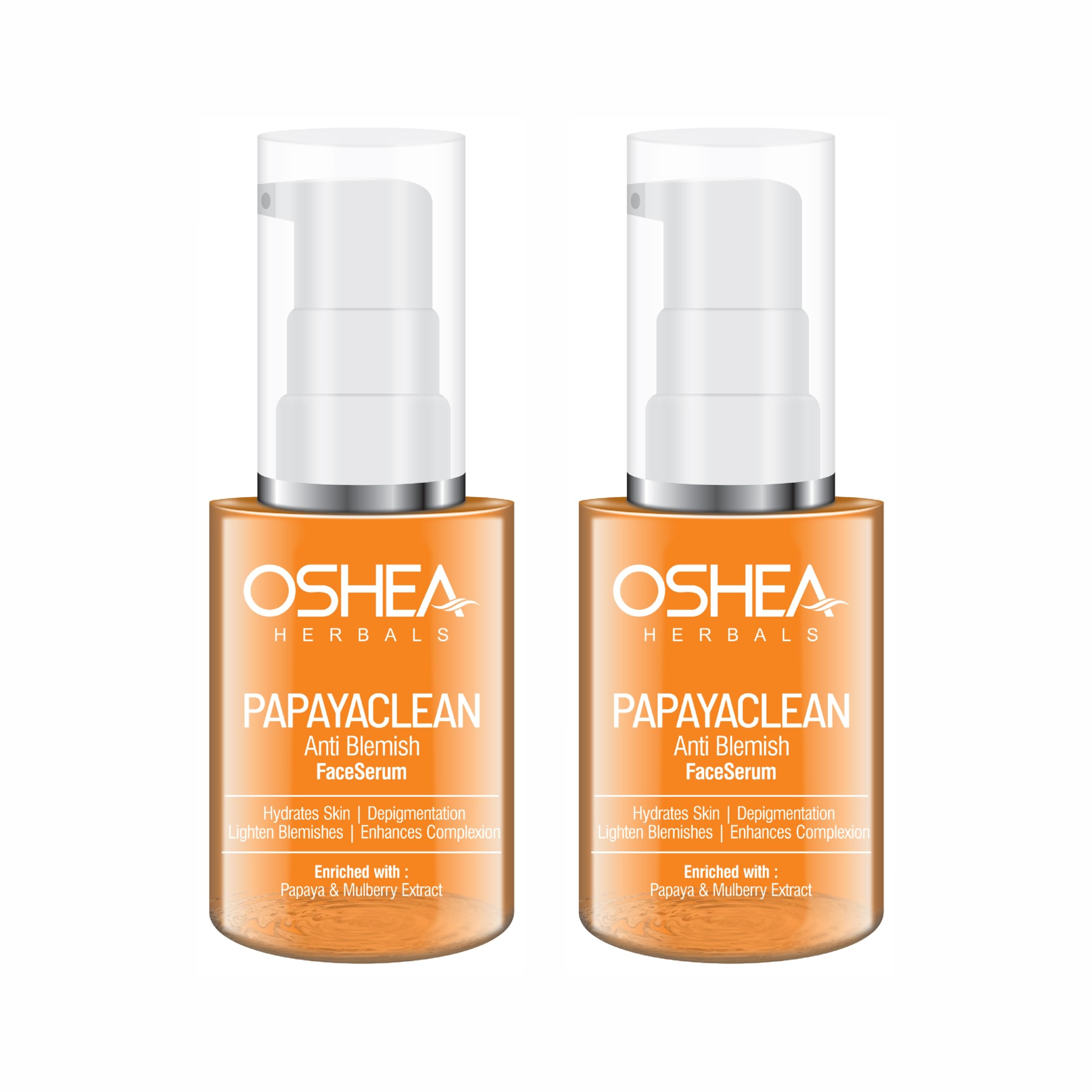 Oshea Papayaclean Anti Blemish Face Serum For Men & Women | Lightens Blemish & Pigmentation | Boost Natural Glow & Hydrates Skin