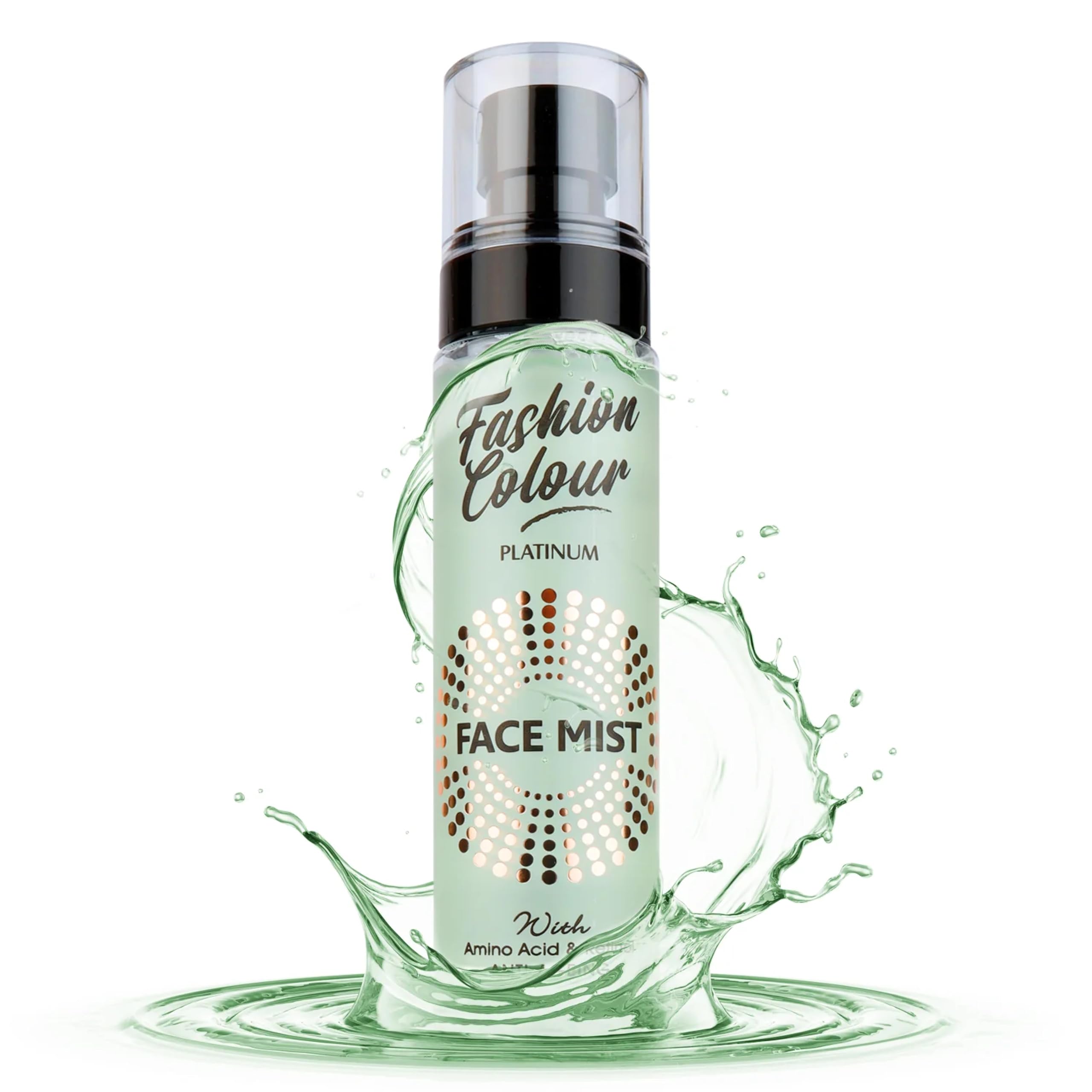 Fashion Colour Amino Acid & Retinol Face Mist | Anti-Aging Hydrating Facial Spray | Skin Repair, Firming & Moisturizing Mist | L