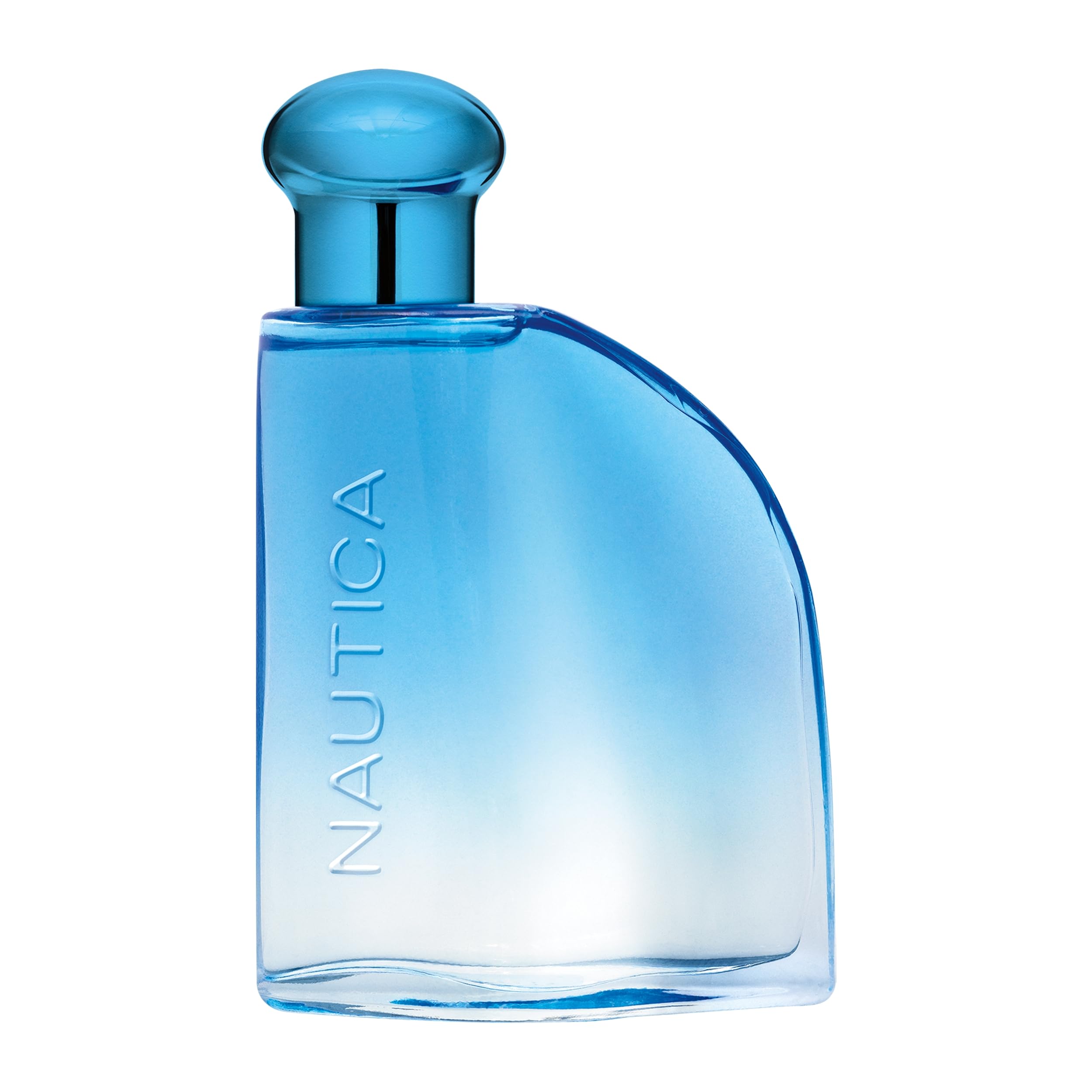 Nautica Pure Blue Eau De Toilette 1.6 Fl Oz (Pack Of 1), Notes Of Eucalyptus, Leather, And Vanilla, Men'S Fragrance, Long Lastin