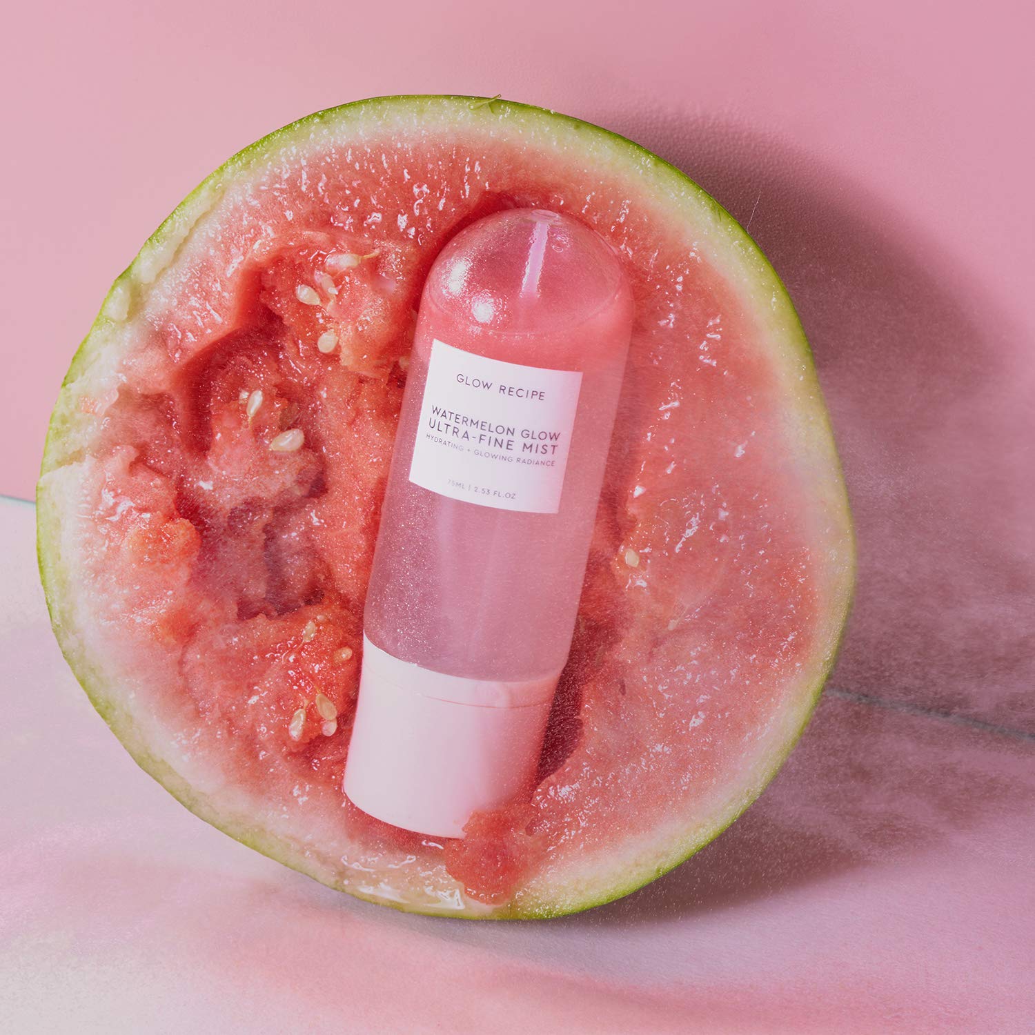 Glow Recipe Watermelon Glow Ultra-Fine Facial Mist Spray - Hyaluronic Acid Face Mist For Fresh + Glowing Skin - Hydrating Face M