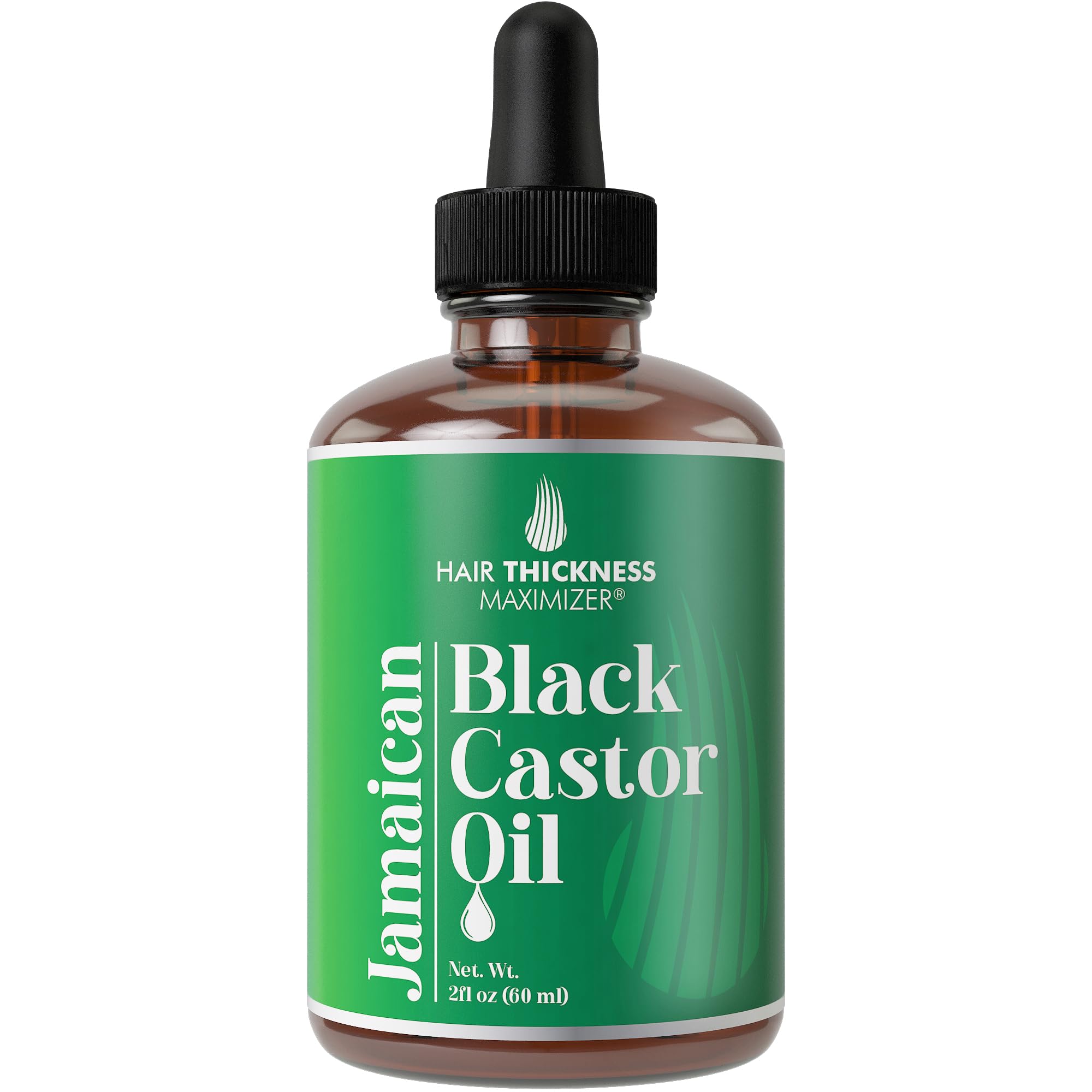 Jamaican Black Castor Oil for Hair Growth. Strengthens & Hydrates Thinning, Dry Hair for a Healthier-Looking Scalp. For Women & 