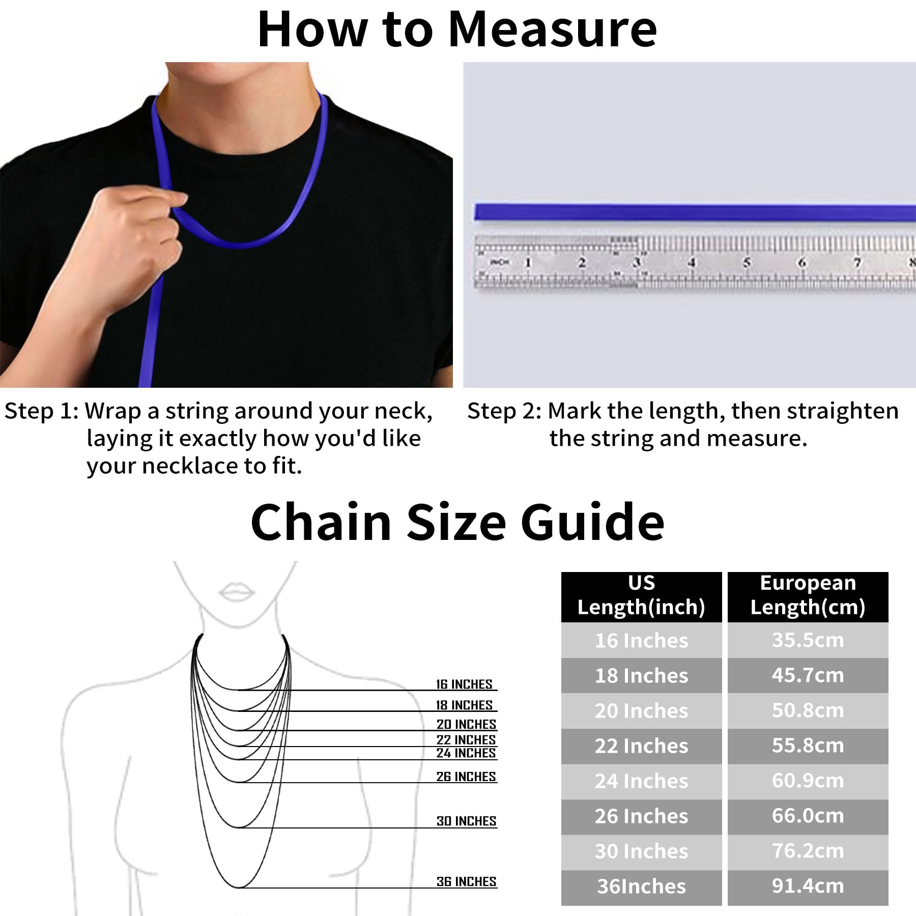 ASHINE Sterling Silver Chain Silver Chain Necklace for Women Chain Necklaces for Women Silver Chain Charm Jewelry Chain Long Nec